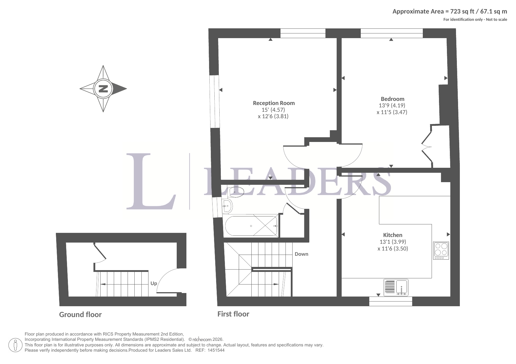 3B Oastfield Court,, High Street, Kent floorplan