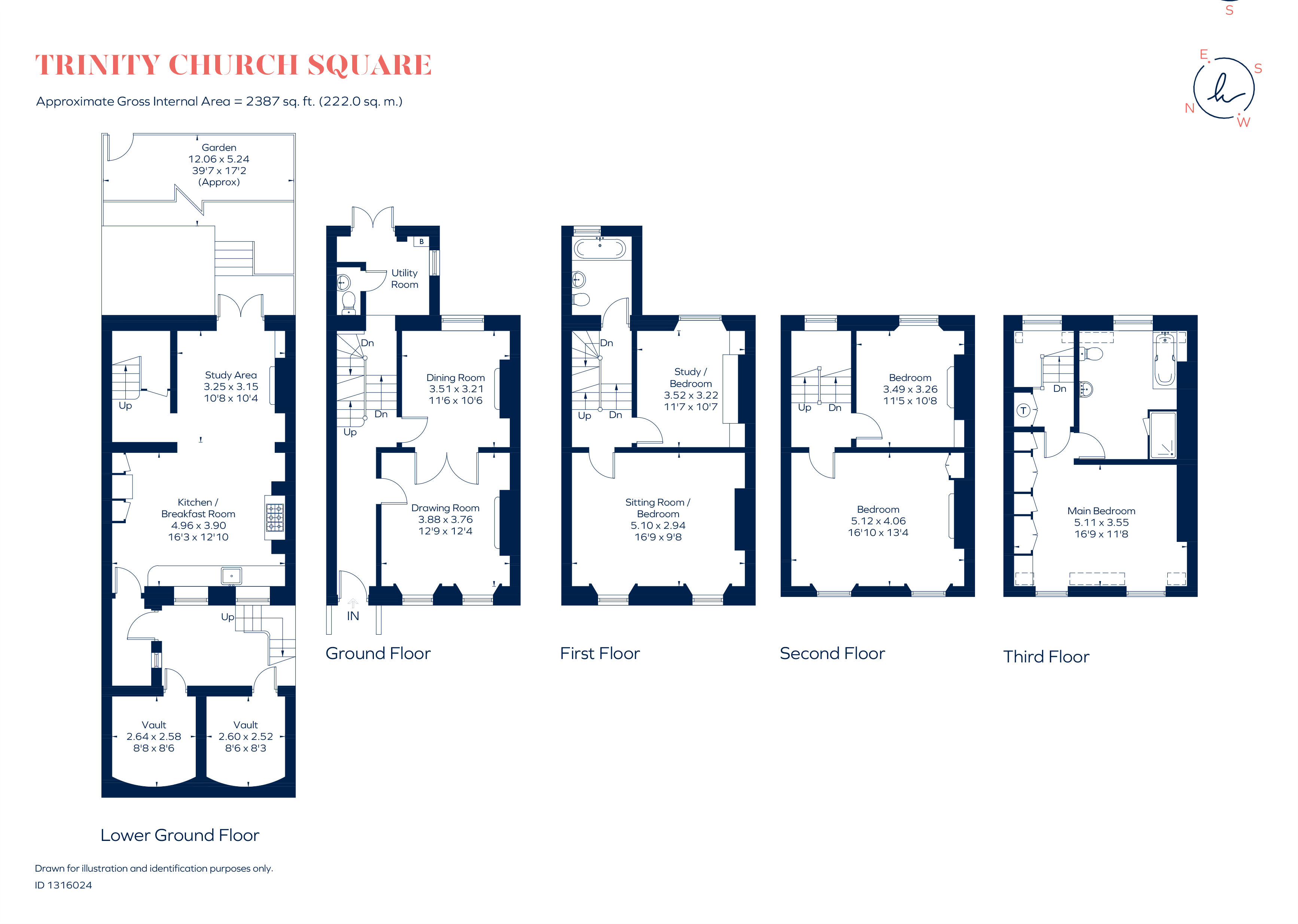 42, Trinity Church Square, London floorplan