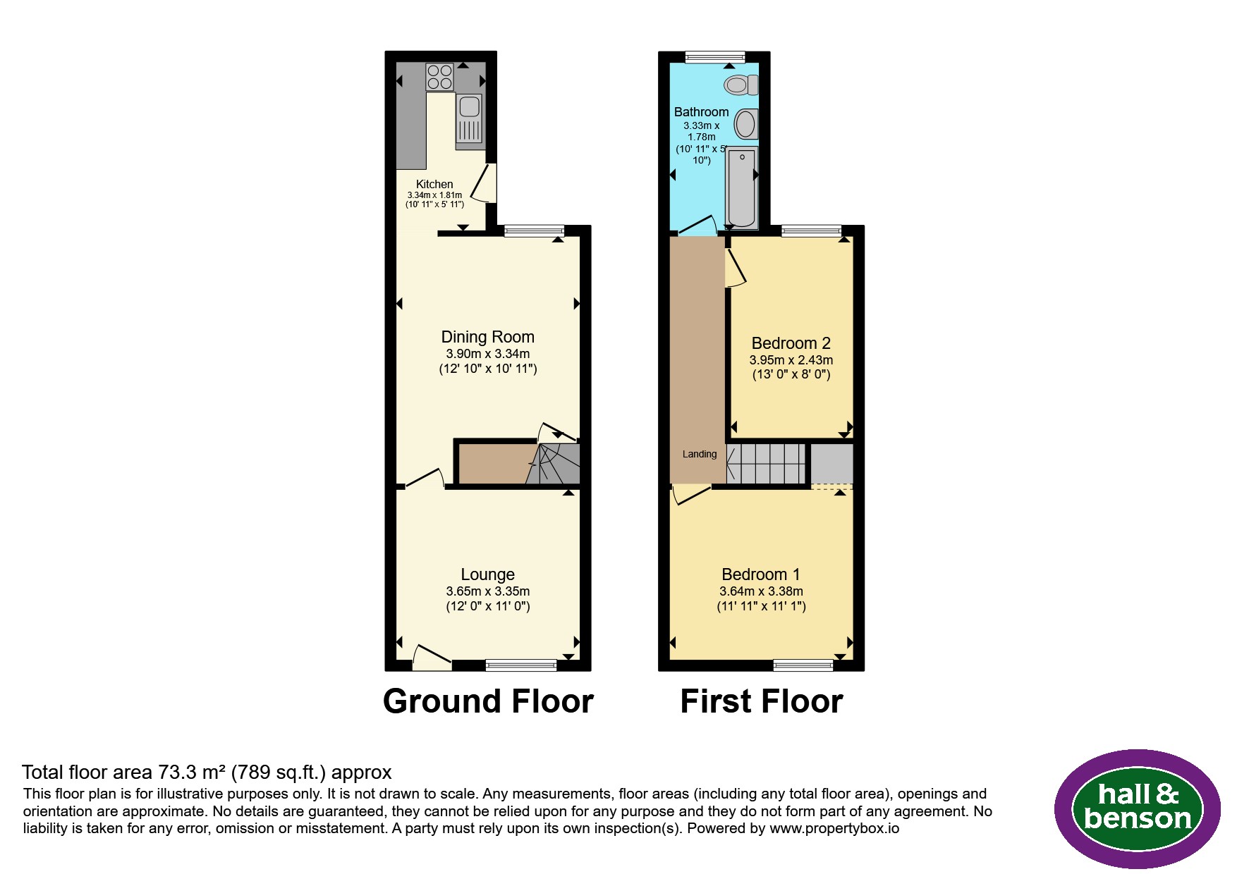 66, Main Road, Alfreton floorplan