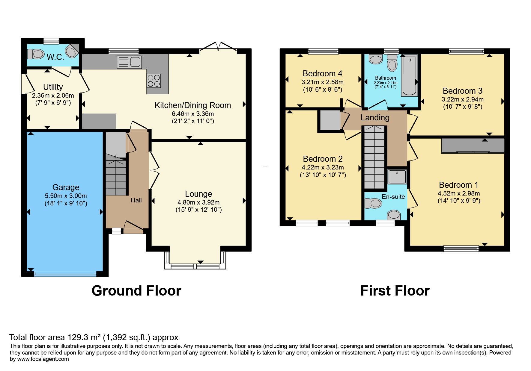 Manor Close, Huddersfield floorplan