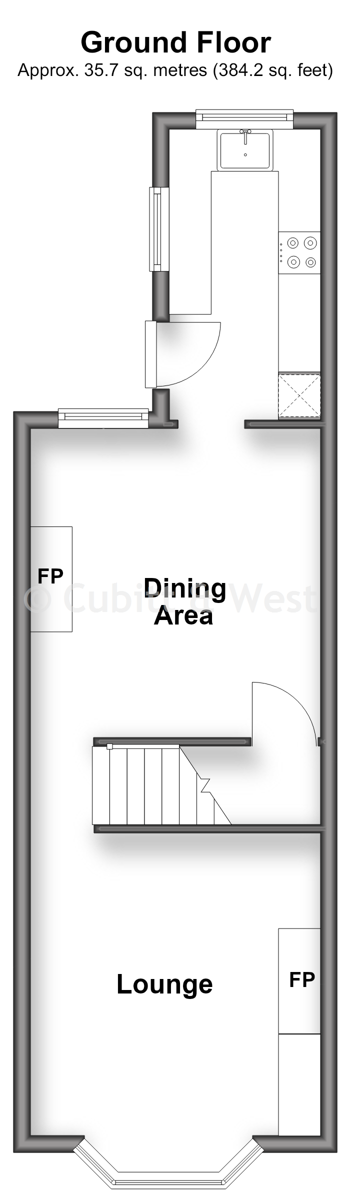 3, Gordon Road, Redhill floorplan