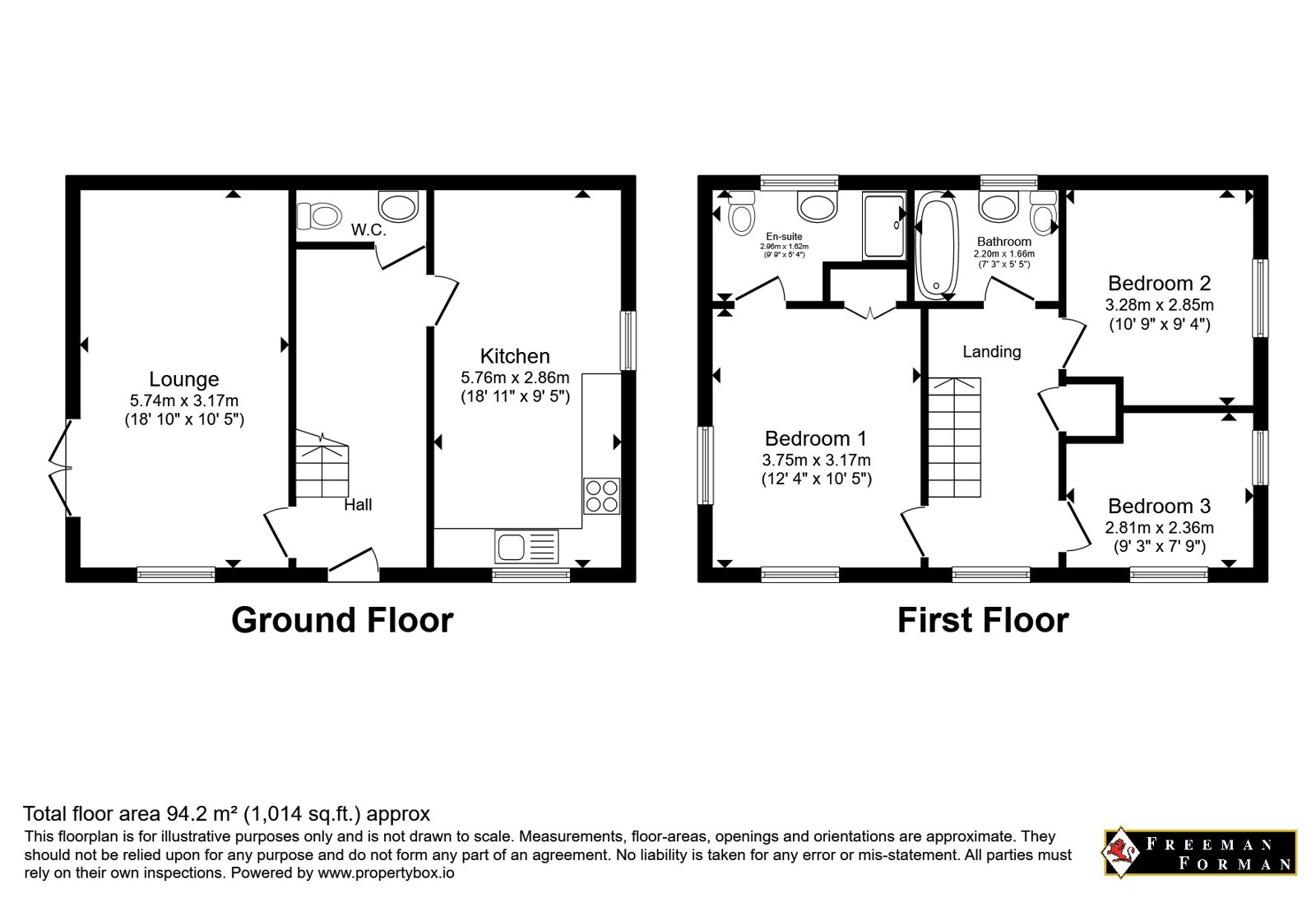 2, Chichester Road, Hailsham floorplan