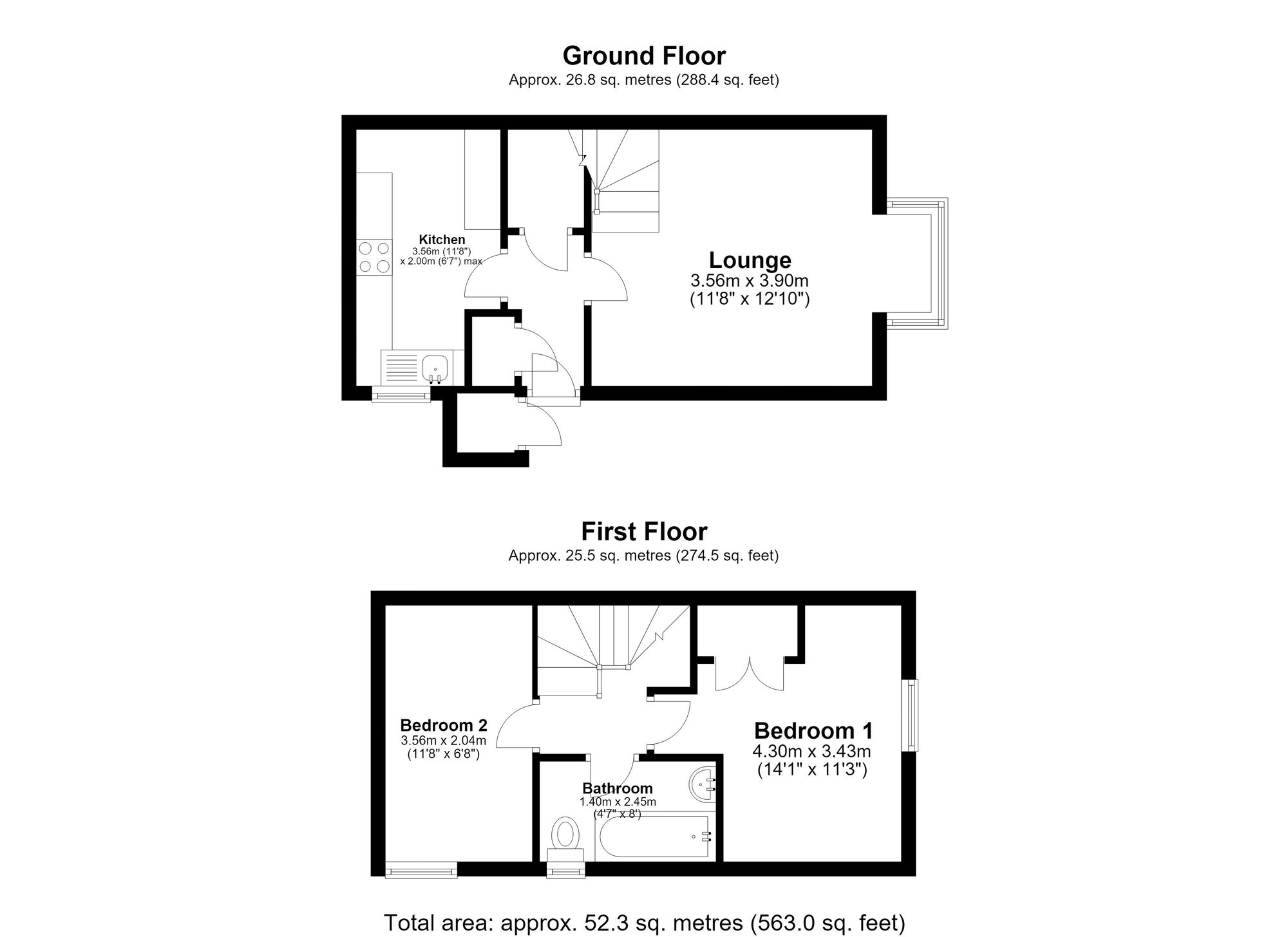 62 Tamar Close, St. Ives floorplan