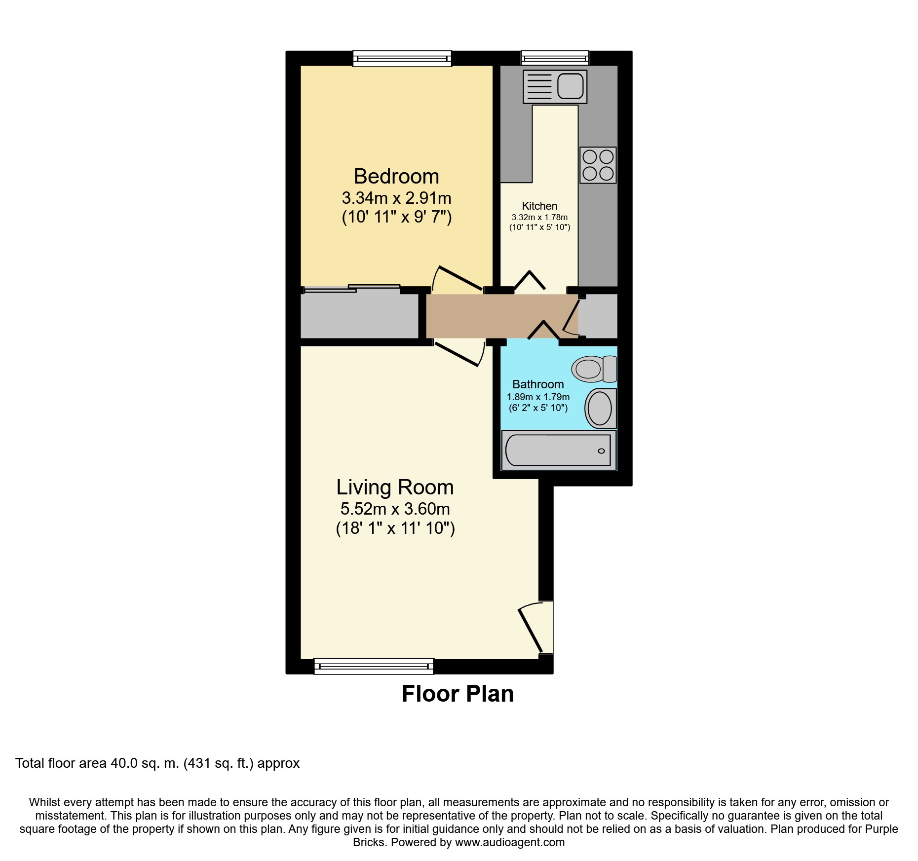 1 Bedrooms Flat for sale in Cobb Close, Slough SL3