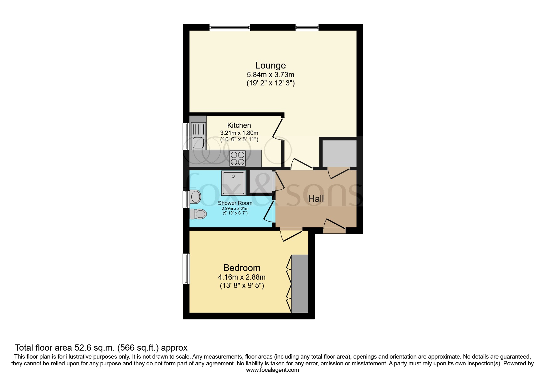 36, Church Bailey, Pevensey floorplan