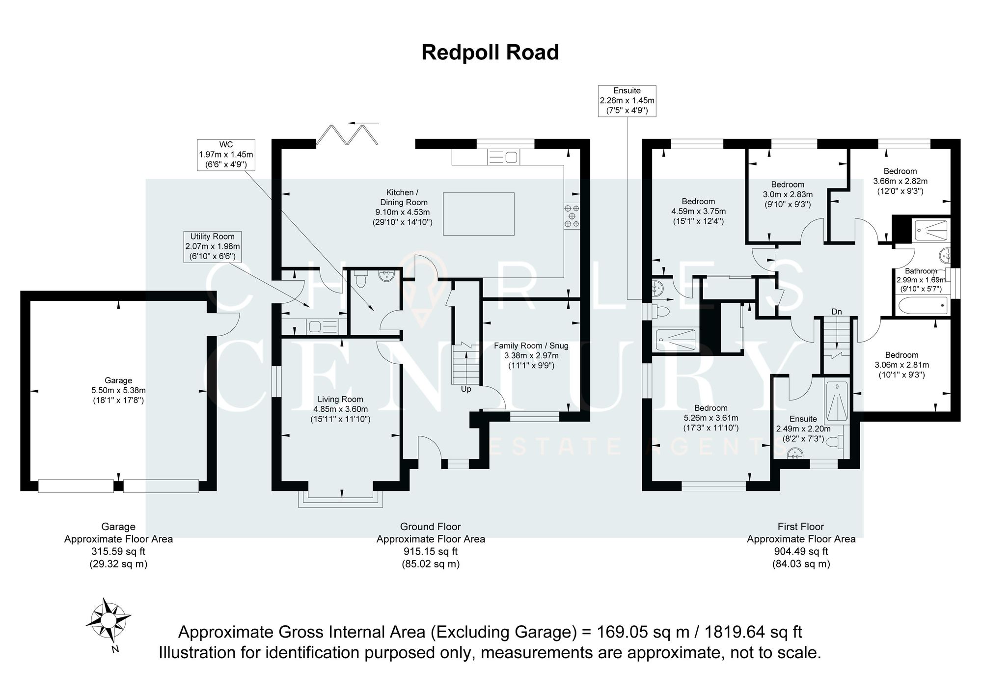 10 Redpoll Road, Hailsham floorplan