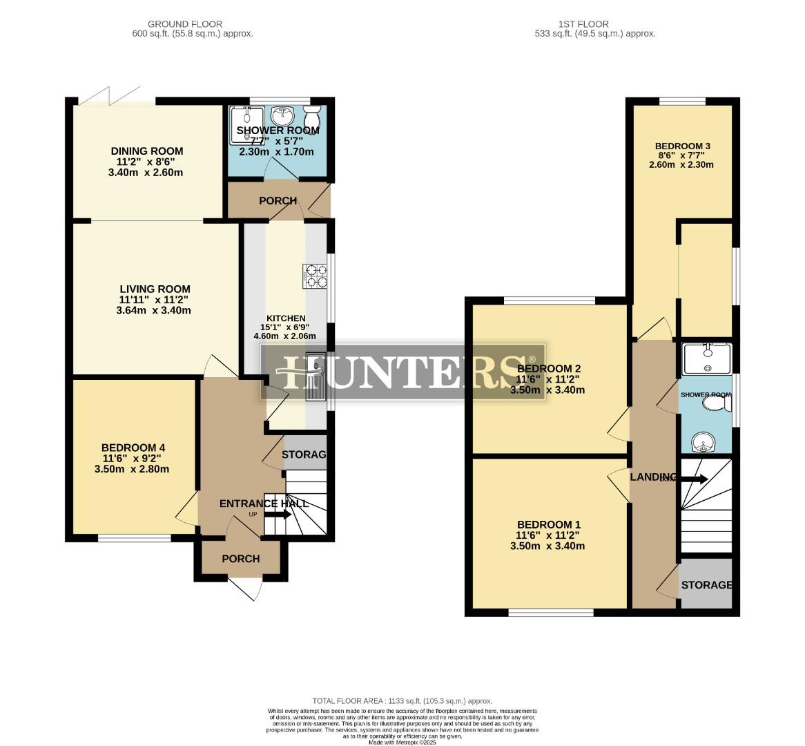 27, Theodore Road, Scunthorpe floorplan