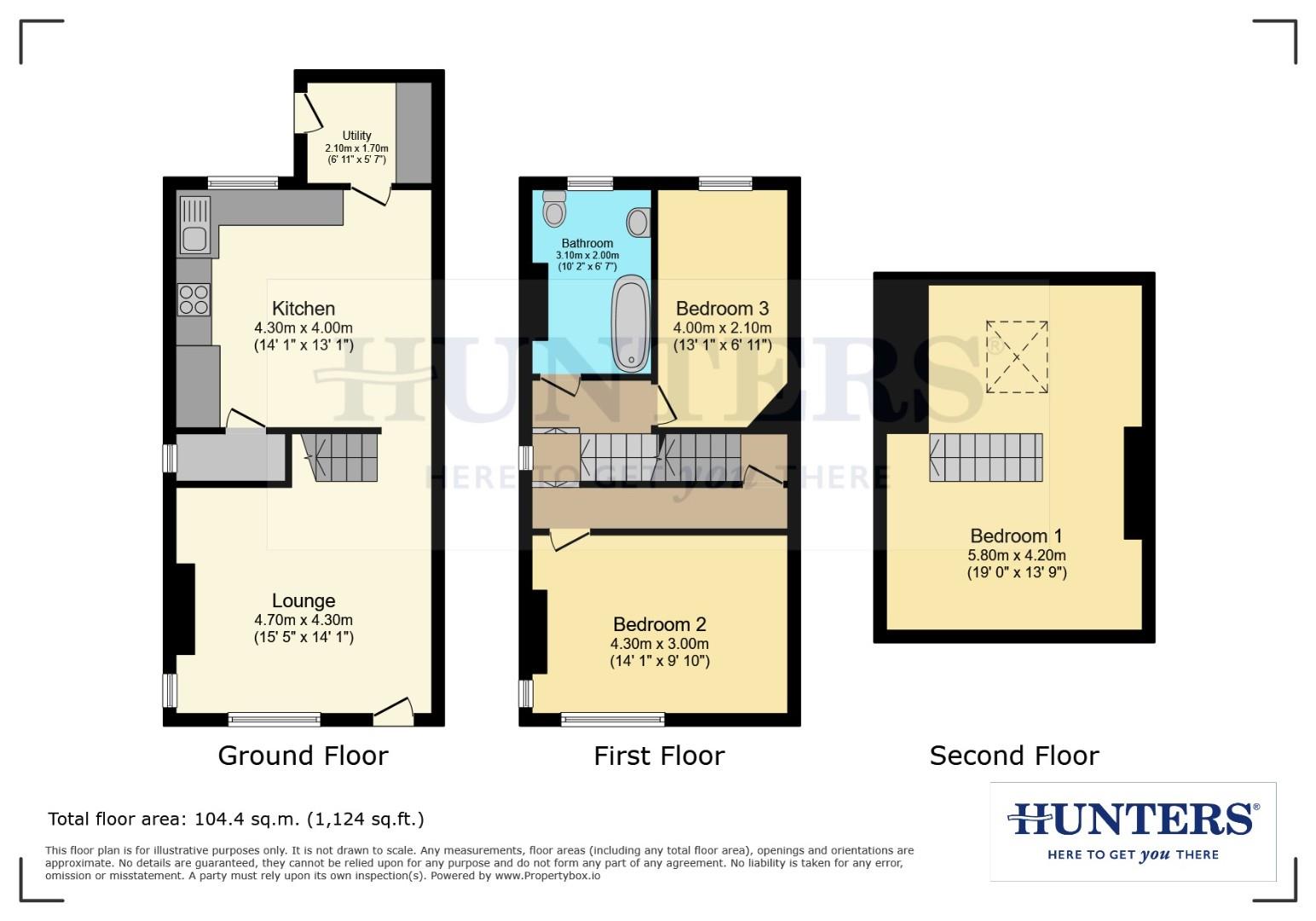 1, Ridgefield Street, West Yorkshire floorplan