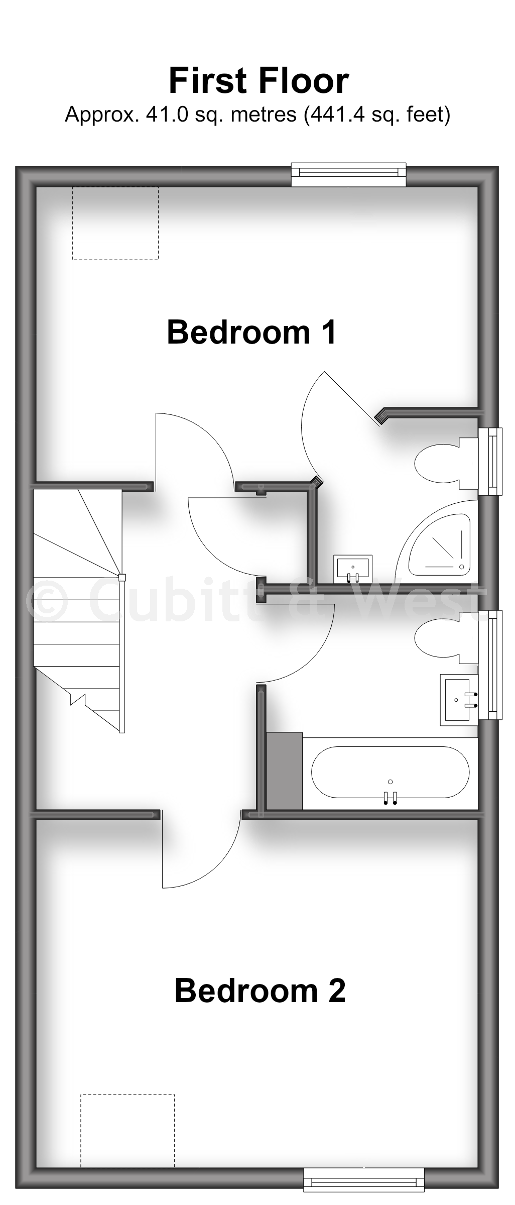 Majors Mews, High Street, Lingfield floorplan