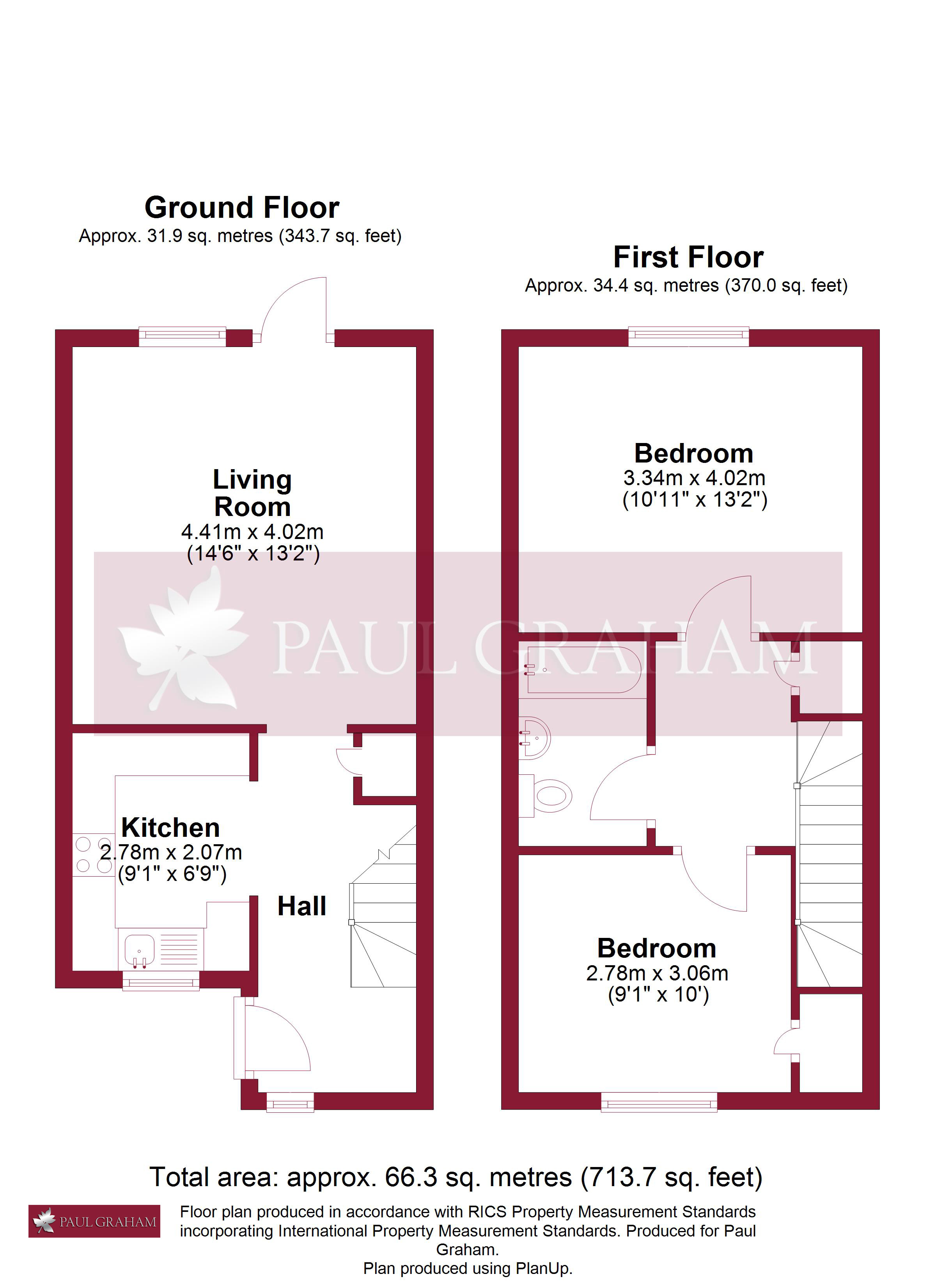 210 Waleton Acres, Carew Road, Wallington floorplan