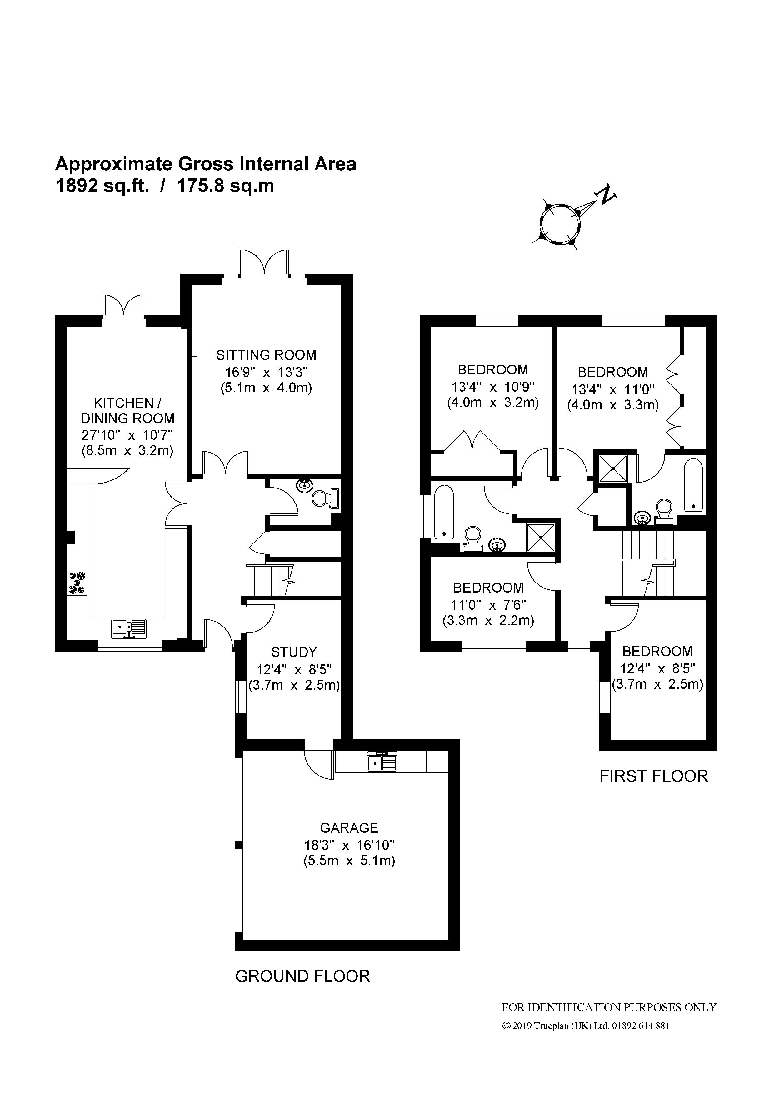 Parkside Mews, Hurst Road, Horsham, West Sussex RH12, 4 bedroom semi