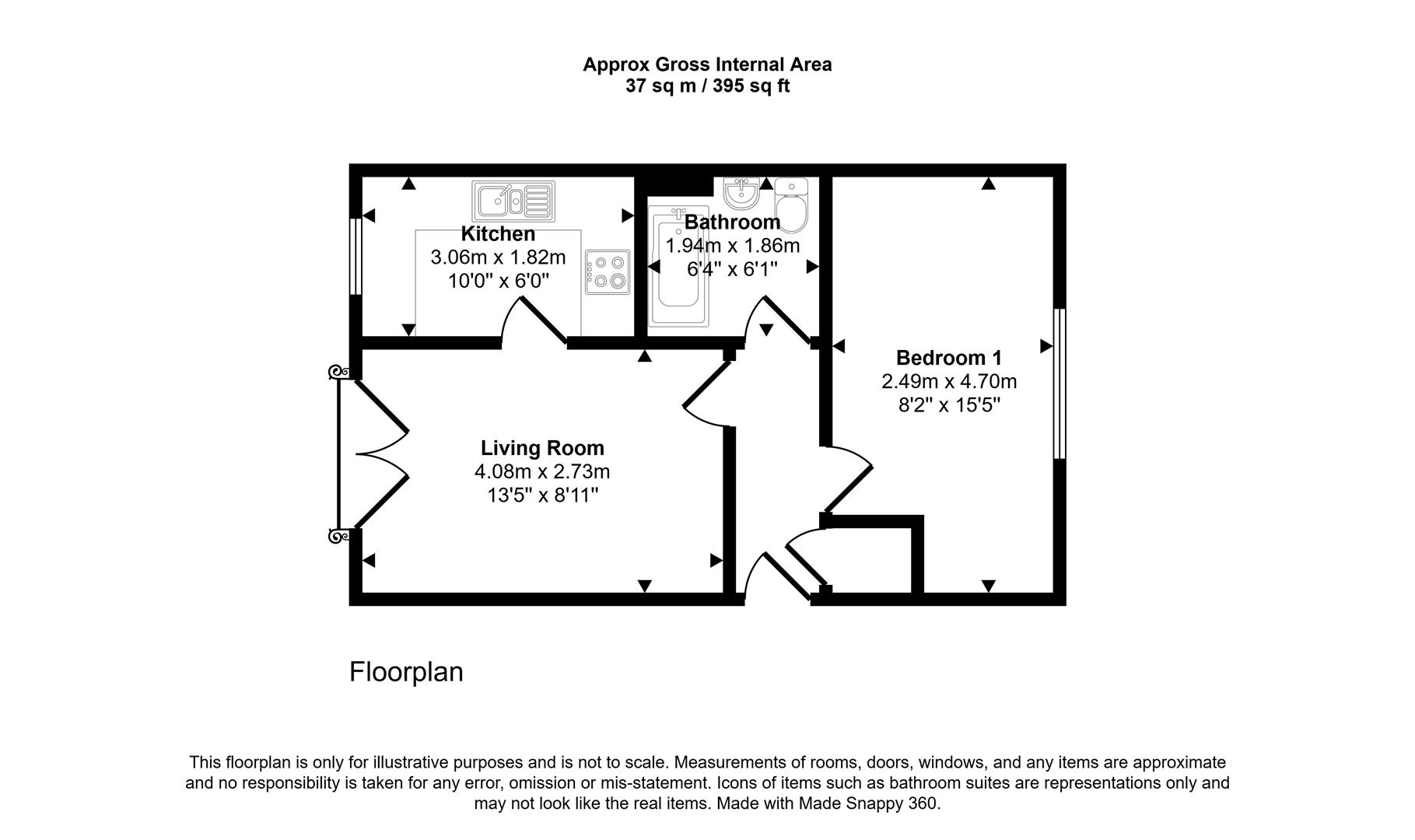 Jessop Court Ferry Street, Bristol floorplan