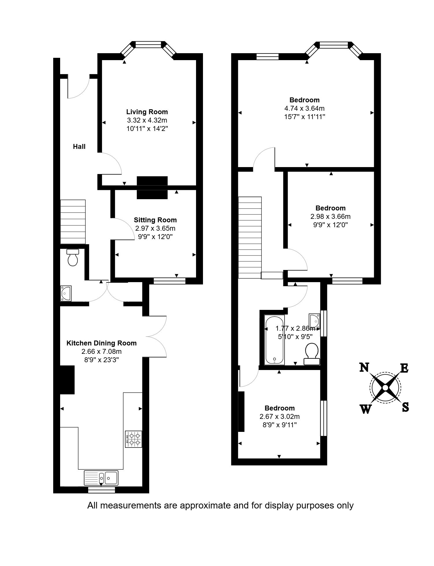 94, Welsh Walls, Oswestry floorplan