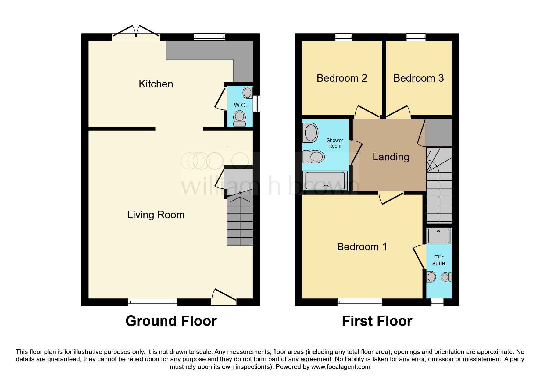4c, High Street, Brandon floorplan