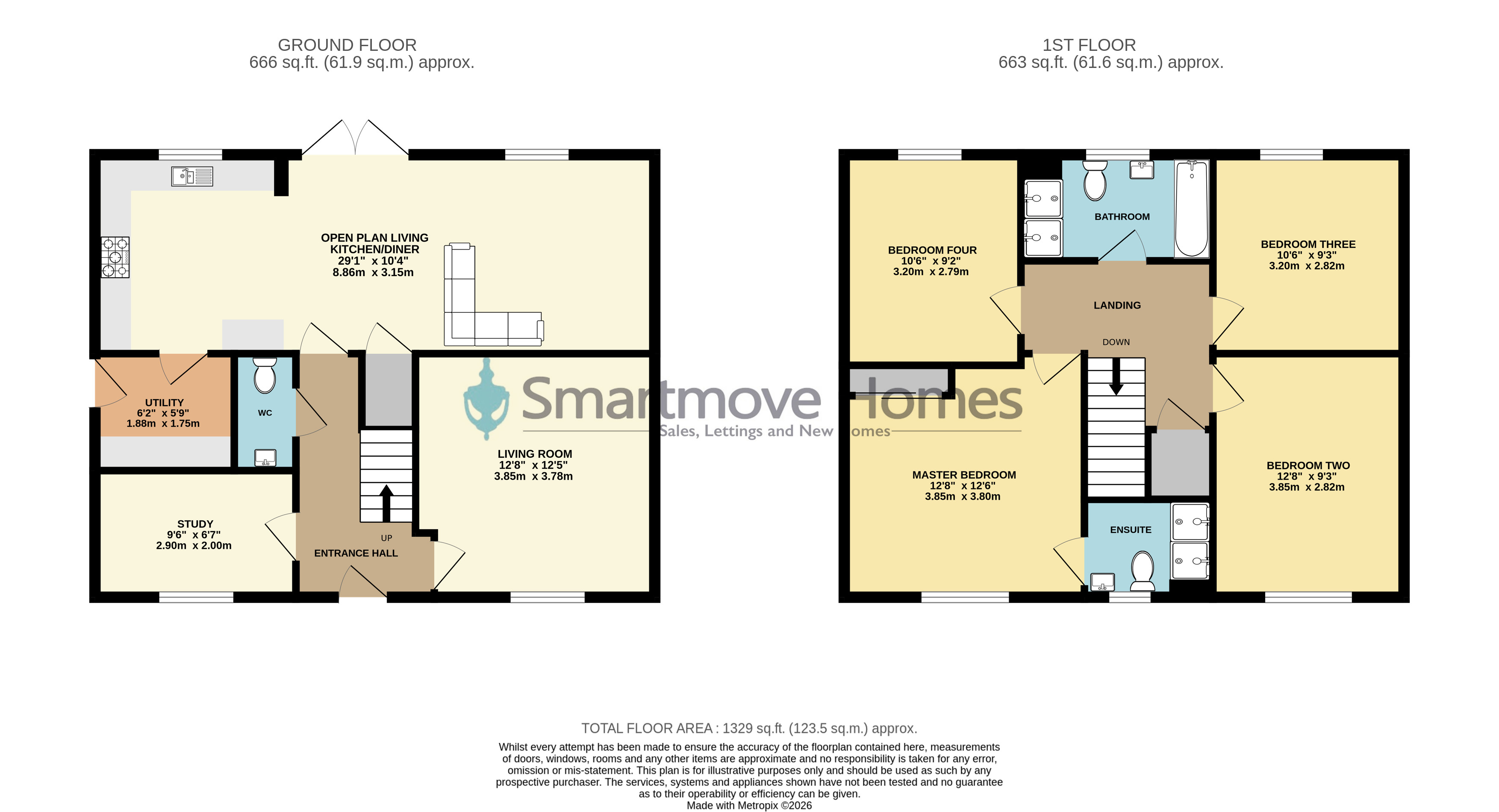 2, Birches Brook, Alfreton floorplan