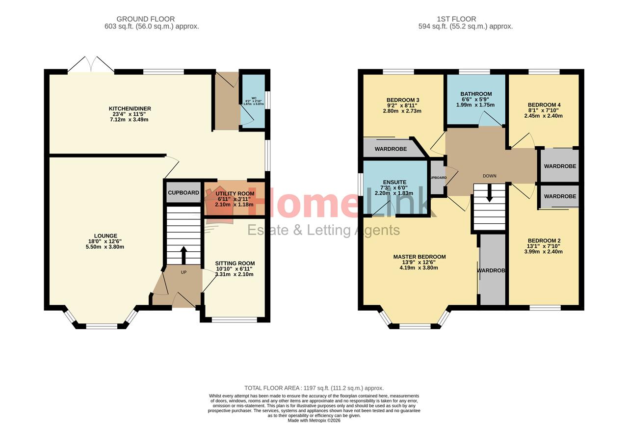 10, Willow Avenue, Motherwell floorplan