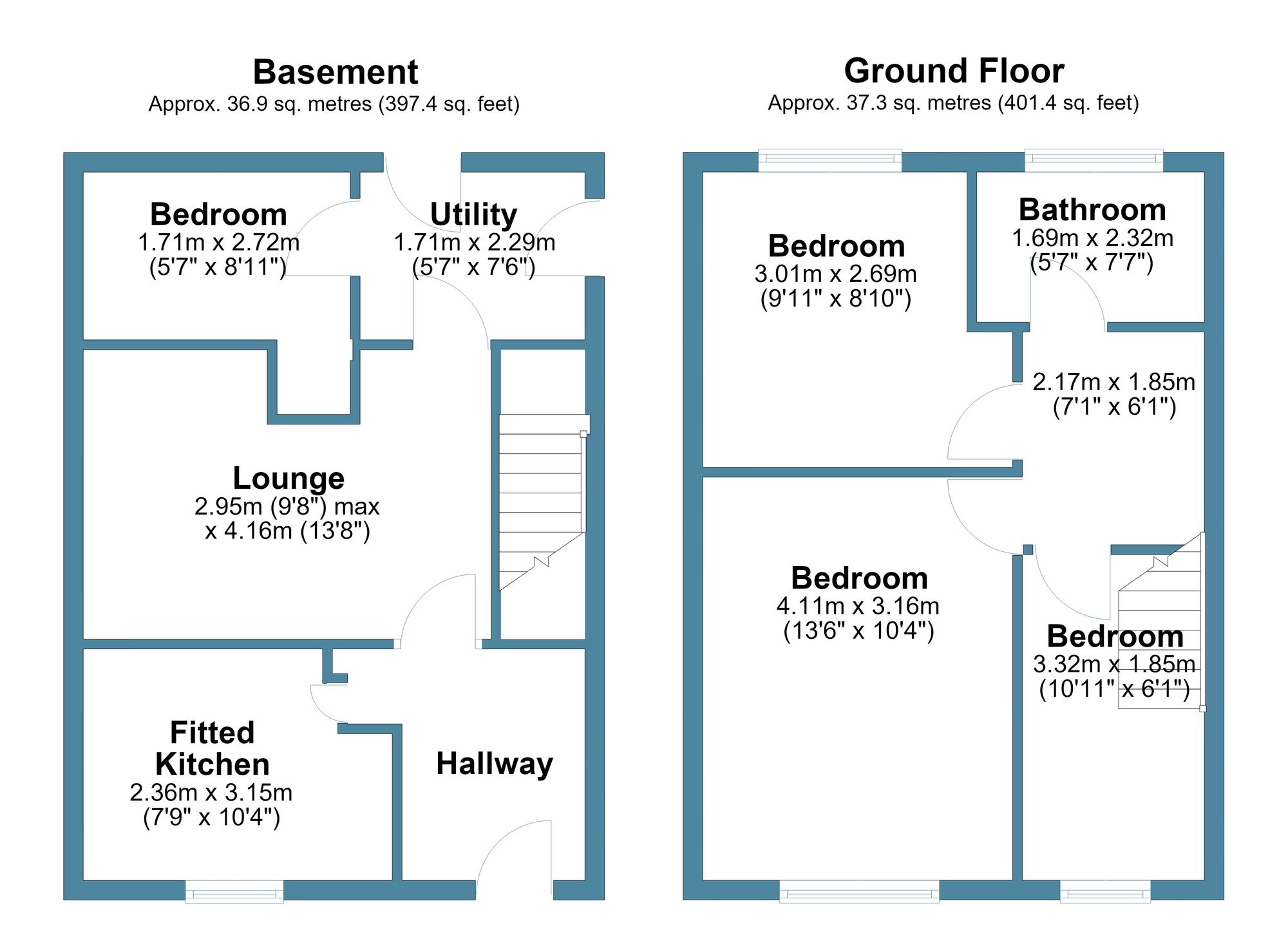 17 Lanark Walk, Newcastle floorplan