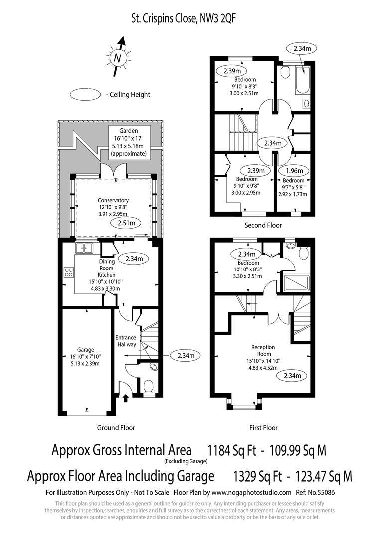 St Crispins Close, London floorplan