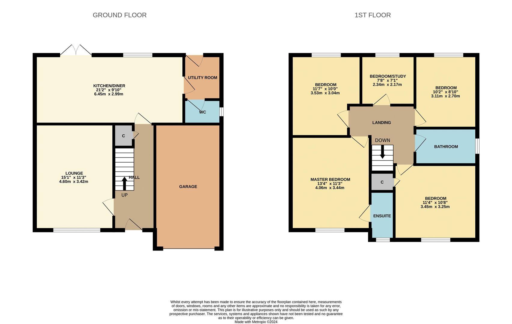 7, Cawdor Close, Stockton-On-Tees floorplan