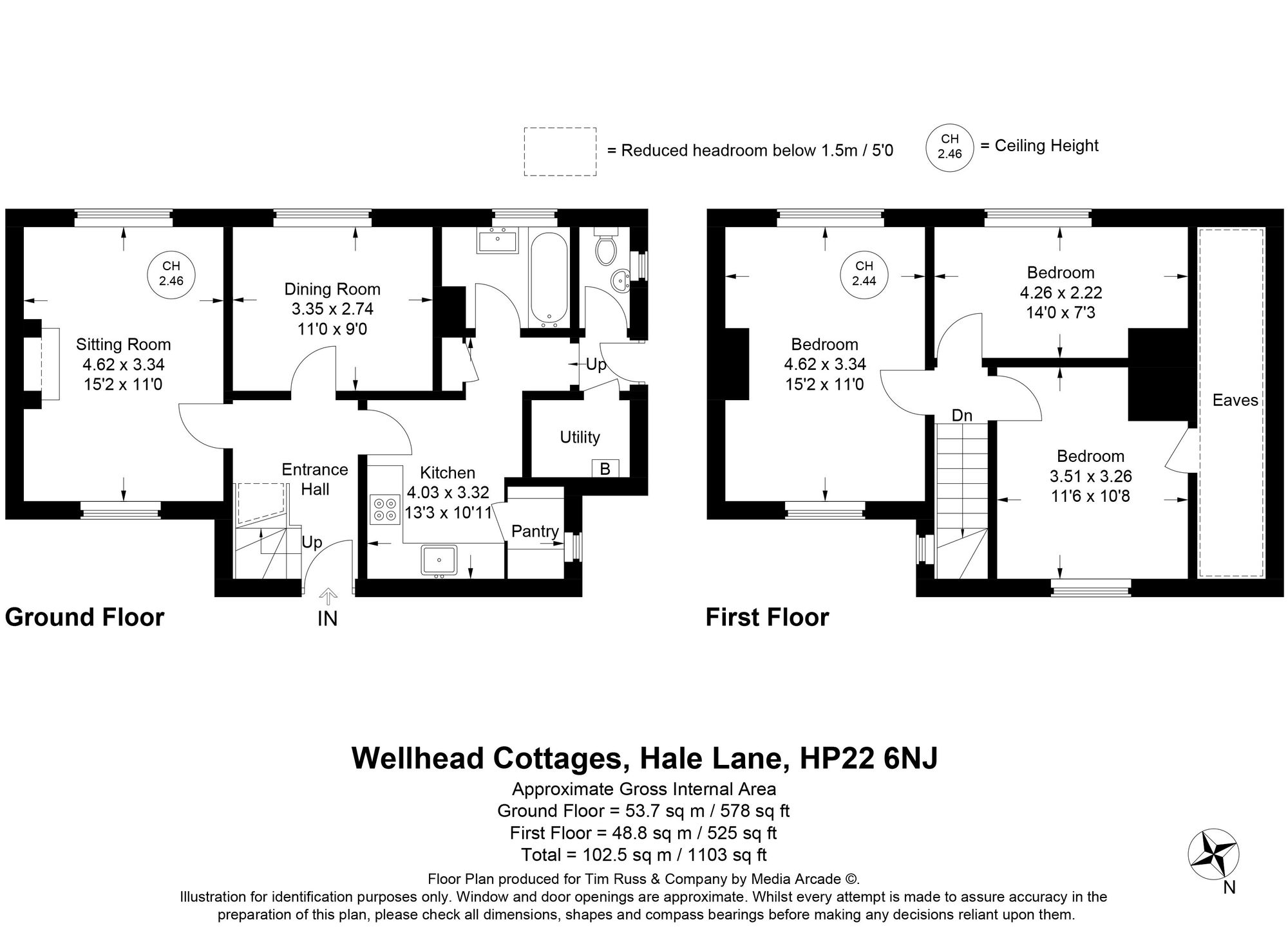 1 Wellhead Cottages Hale Road, Aylesbury floorplan