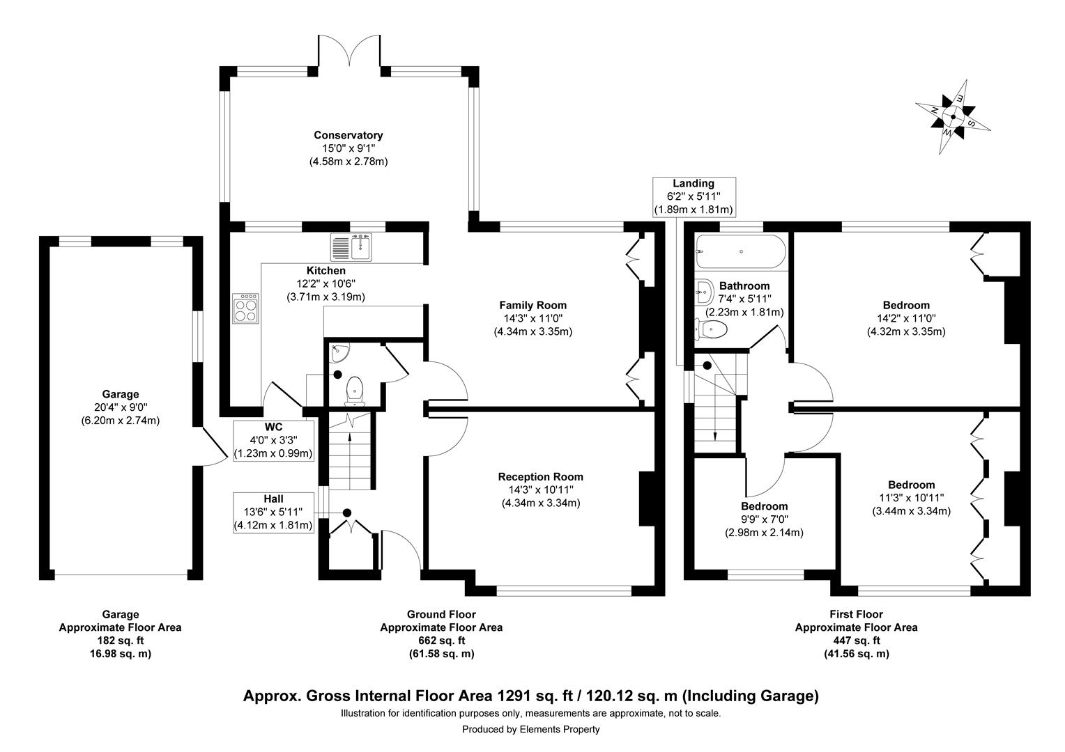 10, The Close, Haywards Heath floorplan