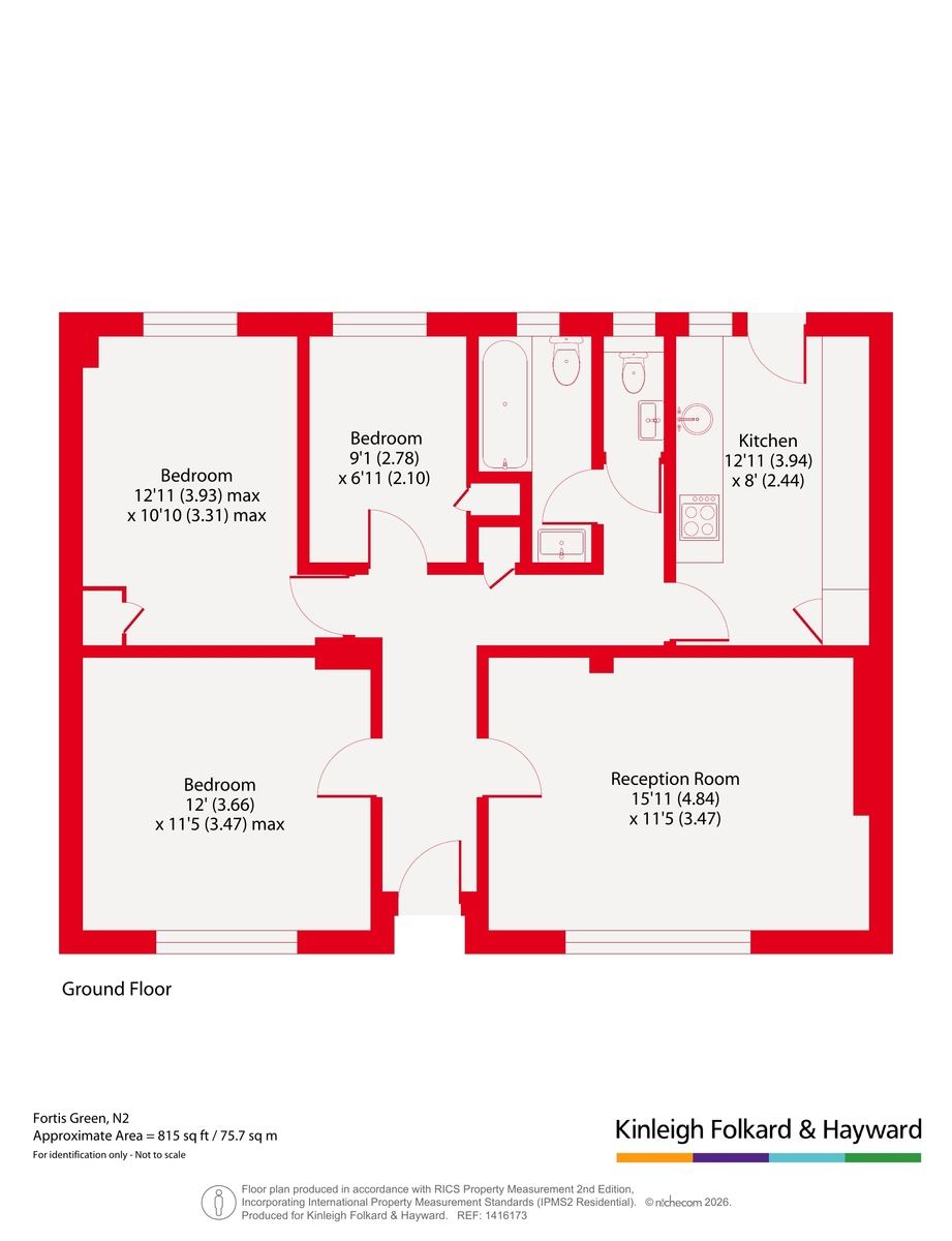 2, The Copse, London floorplan