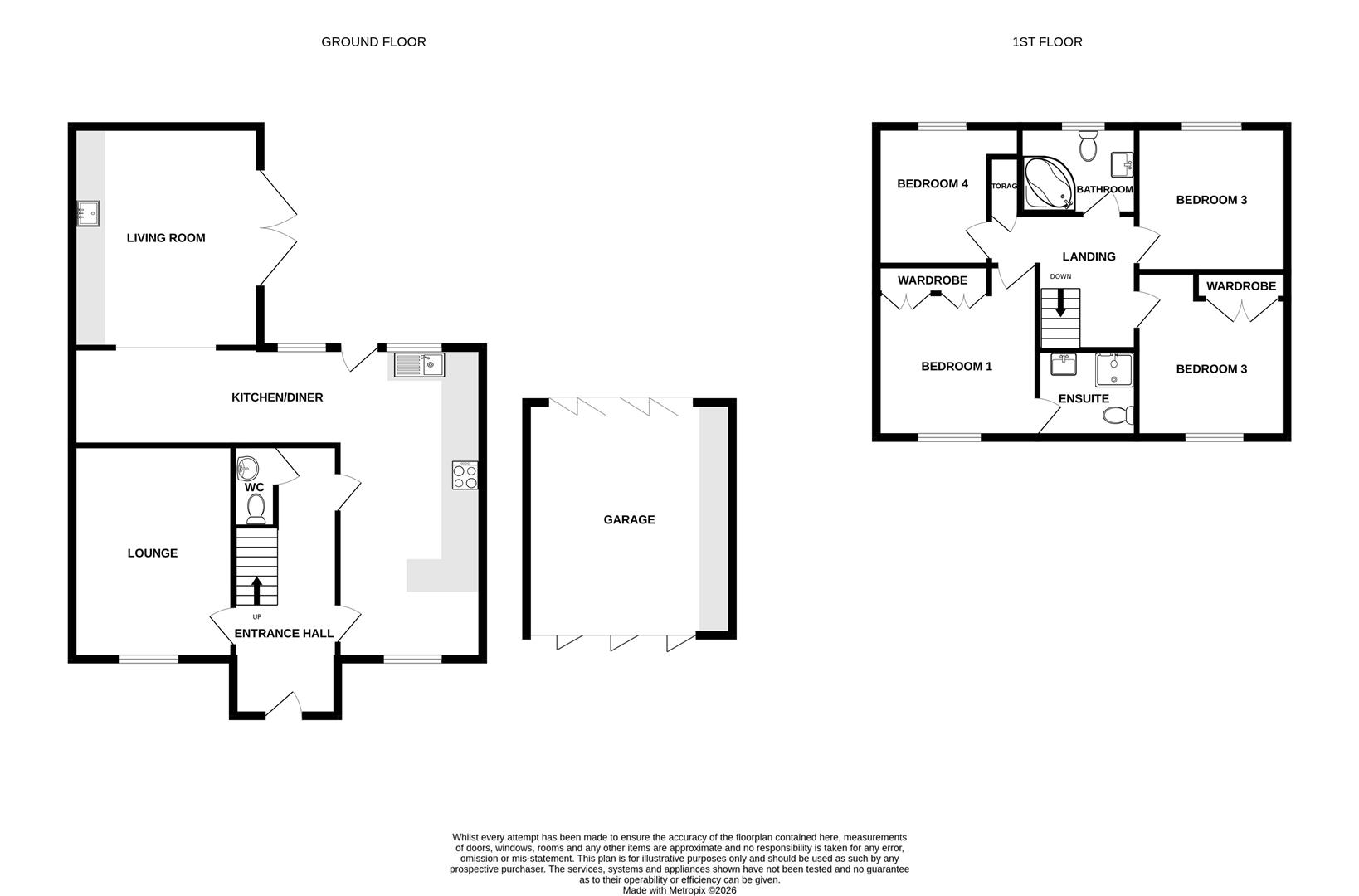 64,, Deas Road, King's Lynn floorplan
