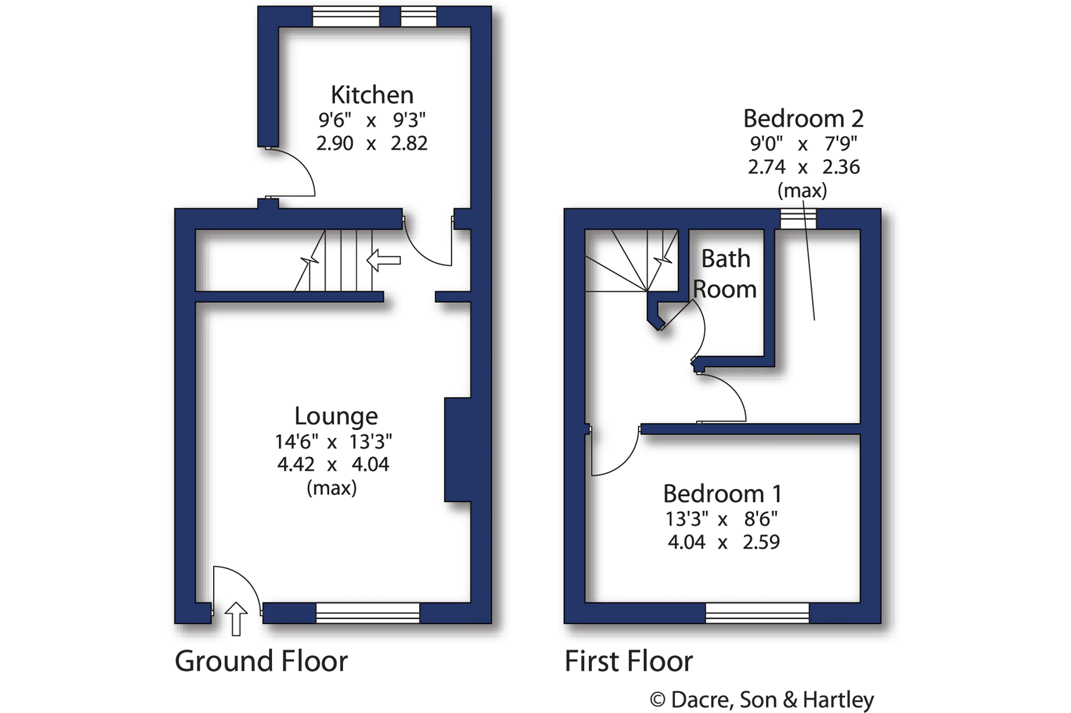 3, Bunkers Hill, Shipley floorplan