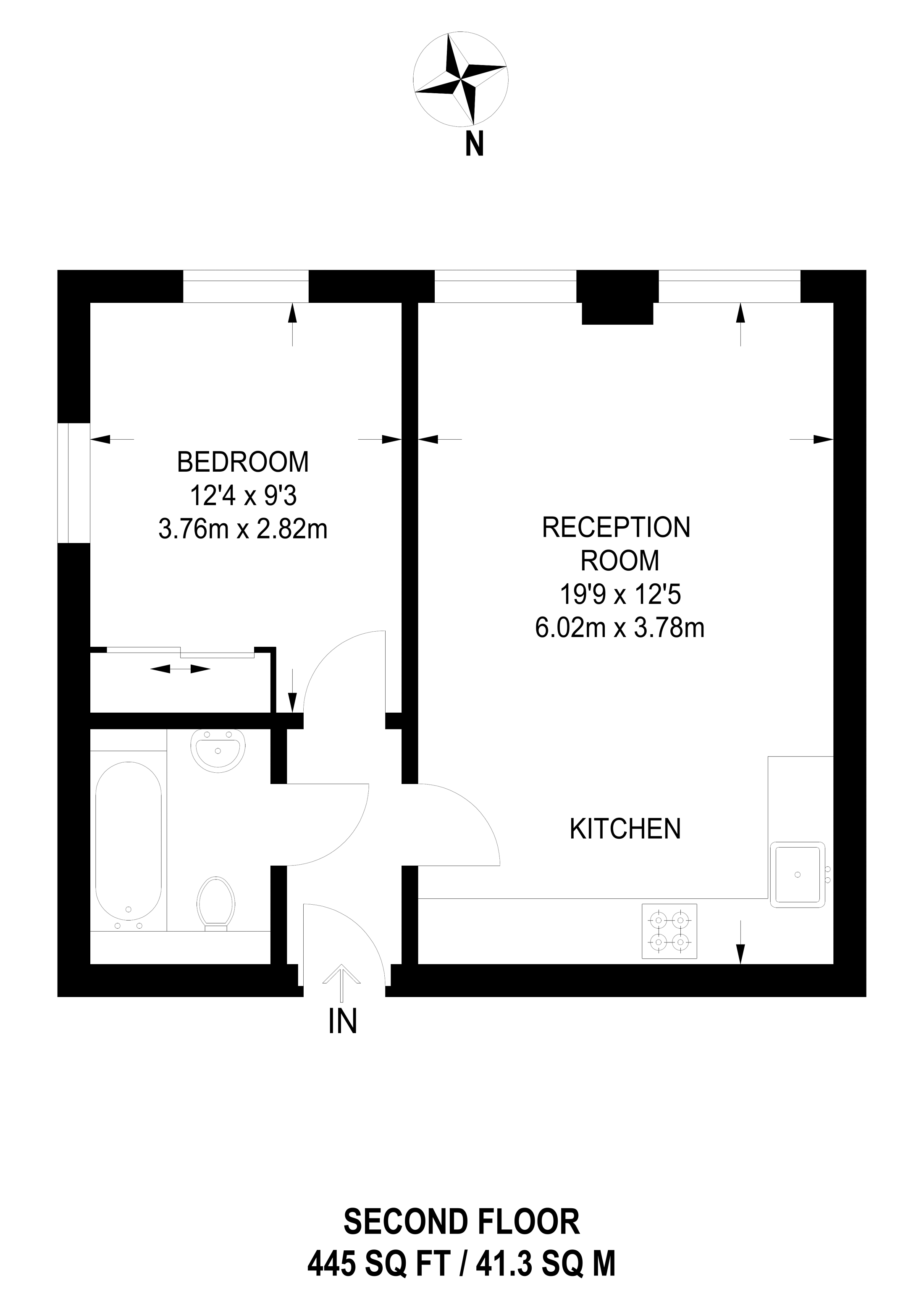 1 Bedrooms Flat for sale in Bury Fields, Guildford GU2