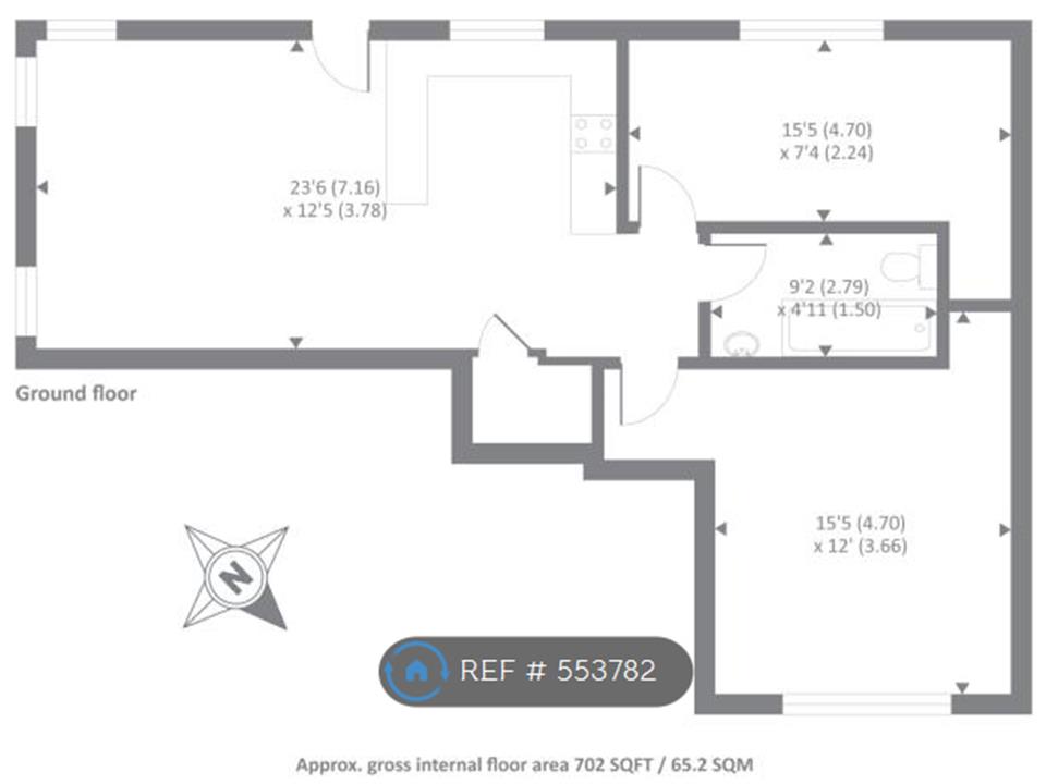 2 Bedrooms Flat to rent in Brampton Road, Oxford OX3