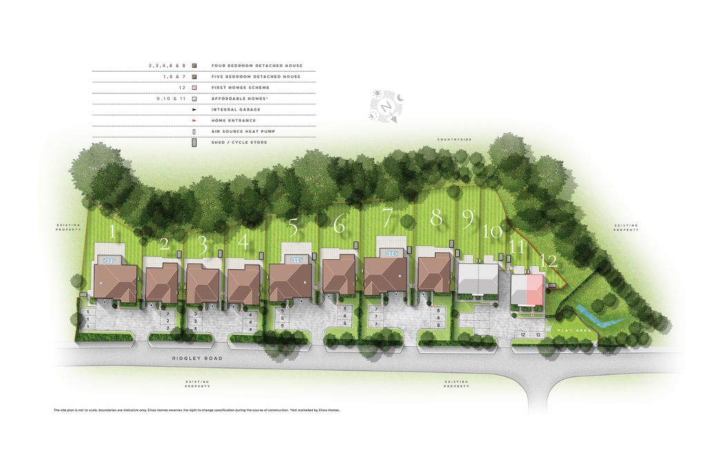 Plot 3, Oakland Grove Ridgley Road, Godalming floorplan