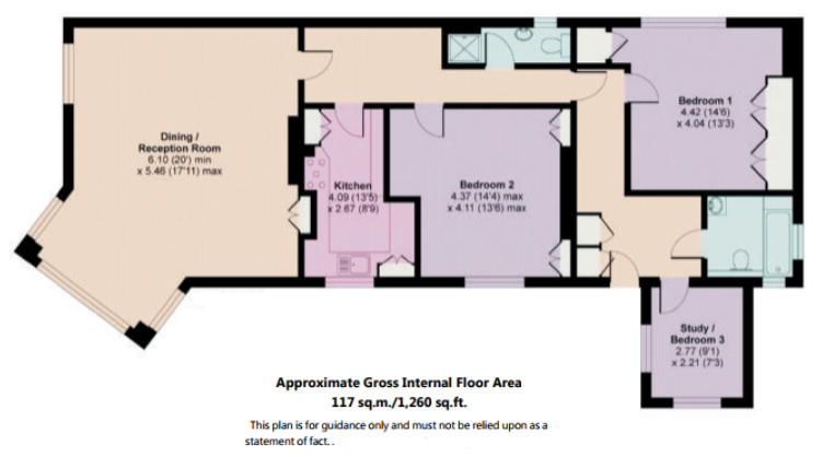 2, Orchard Wood, Ascot floorplan