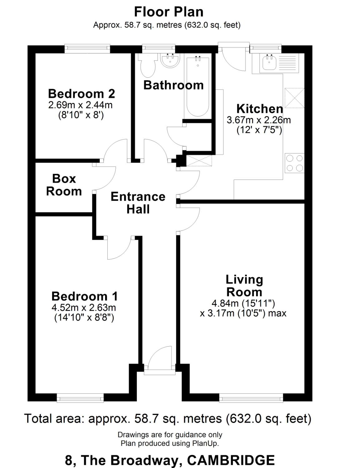 2 Bedrooms Bungalow for sale in Oakington, Cambridge CB24