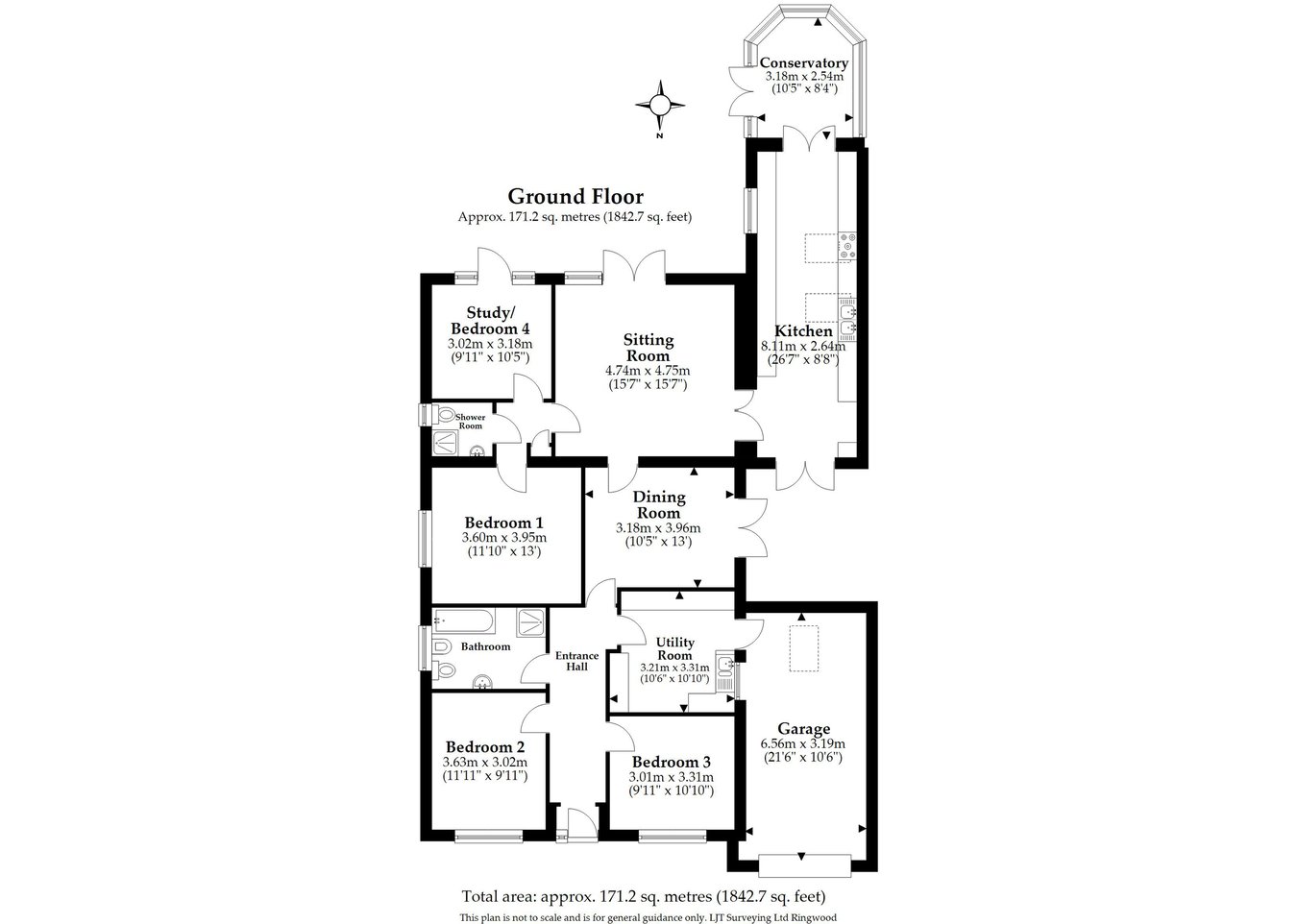 12a, Broadshard Lane, Ringwood floorplan