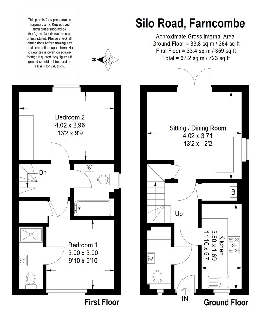 59, Silo Road, Farncombe floorplan