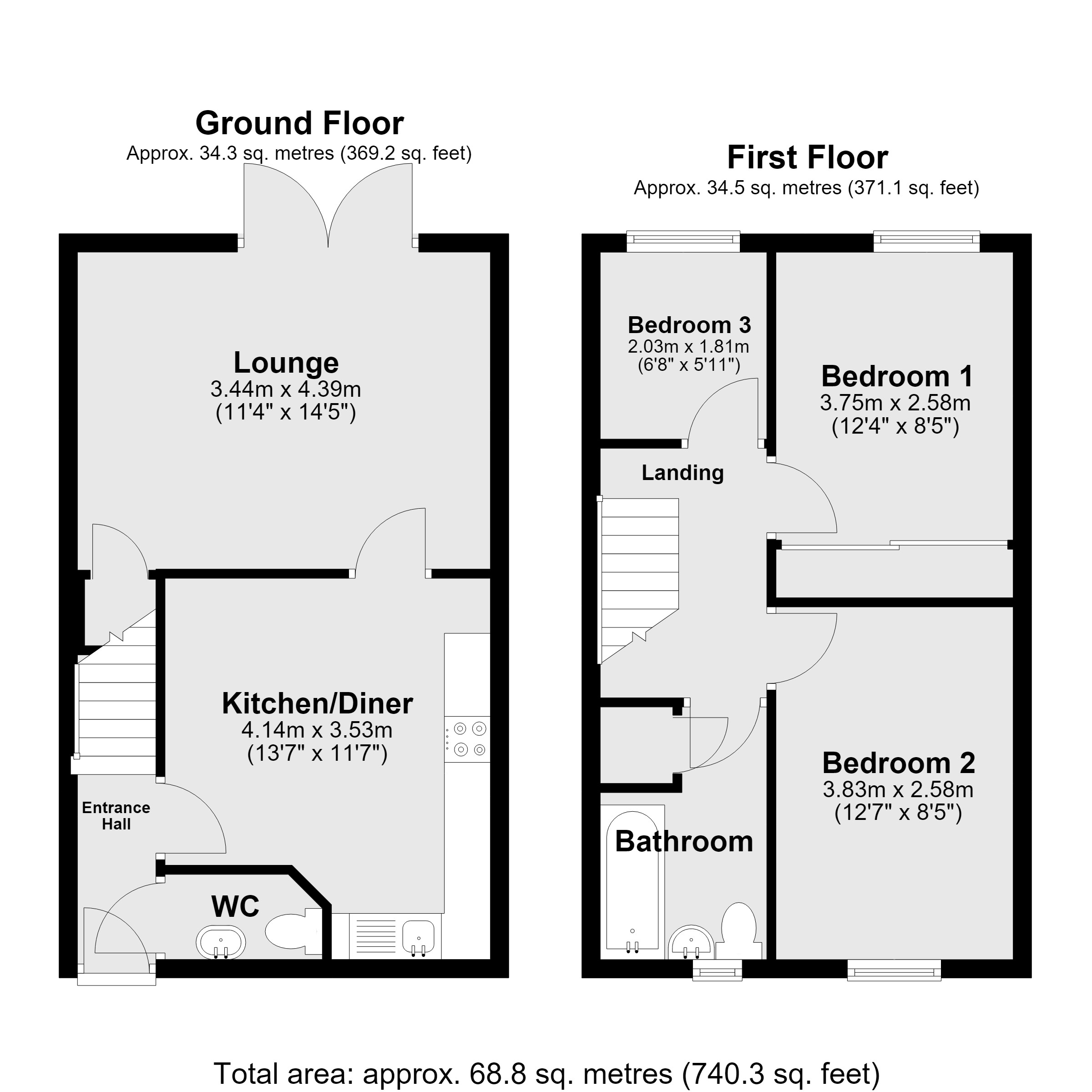 4, Limeberry Place, Lincoln floorplan