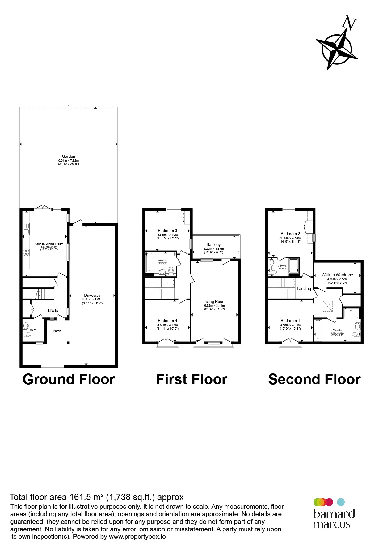 3, Helios Way, Barnet floorplan