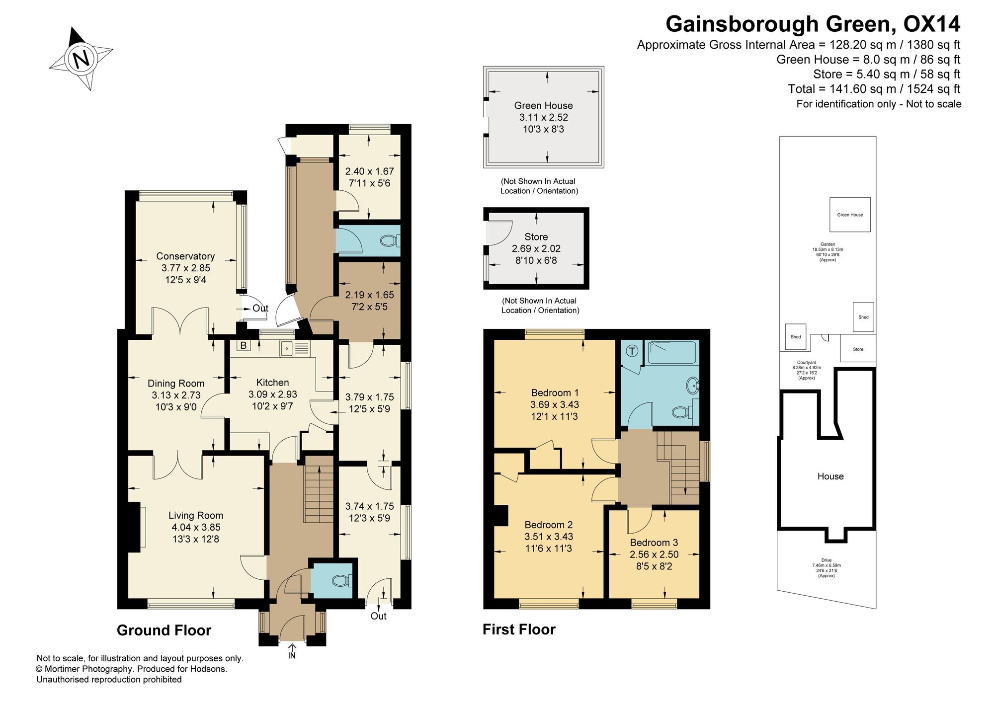 27, Gainsborough Green, Abingdon floorplan