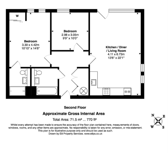 26 St Catherine's House, Westacott Road, Ambrosden floorplan