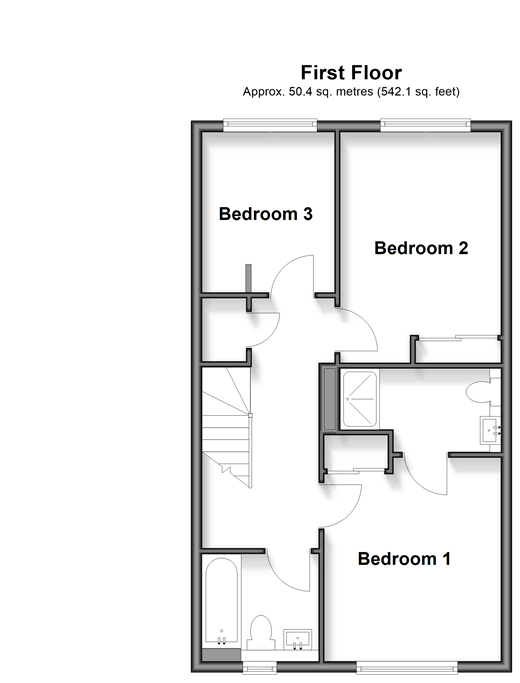 Blakers Yard Dial Post, Horsham floorplan