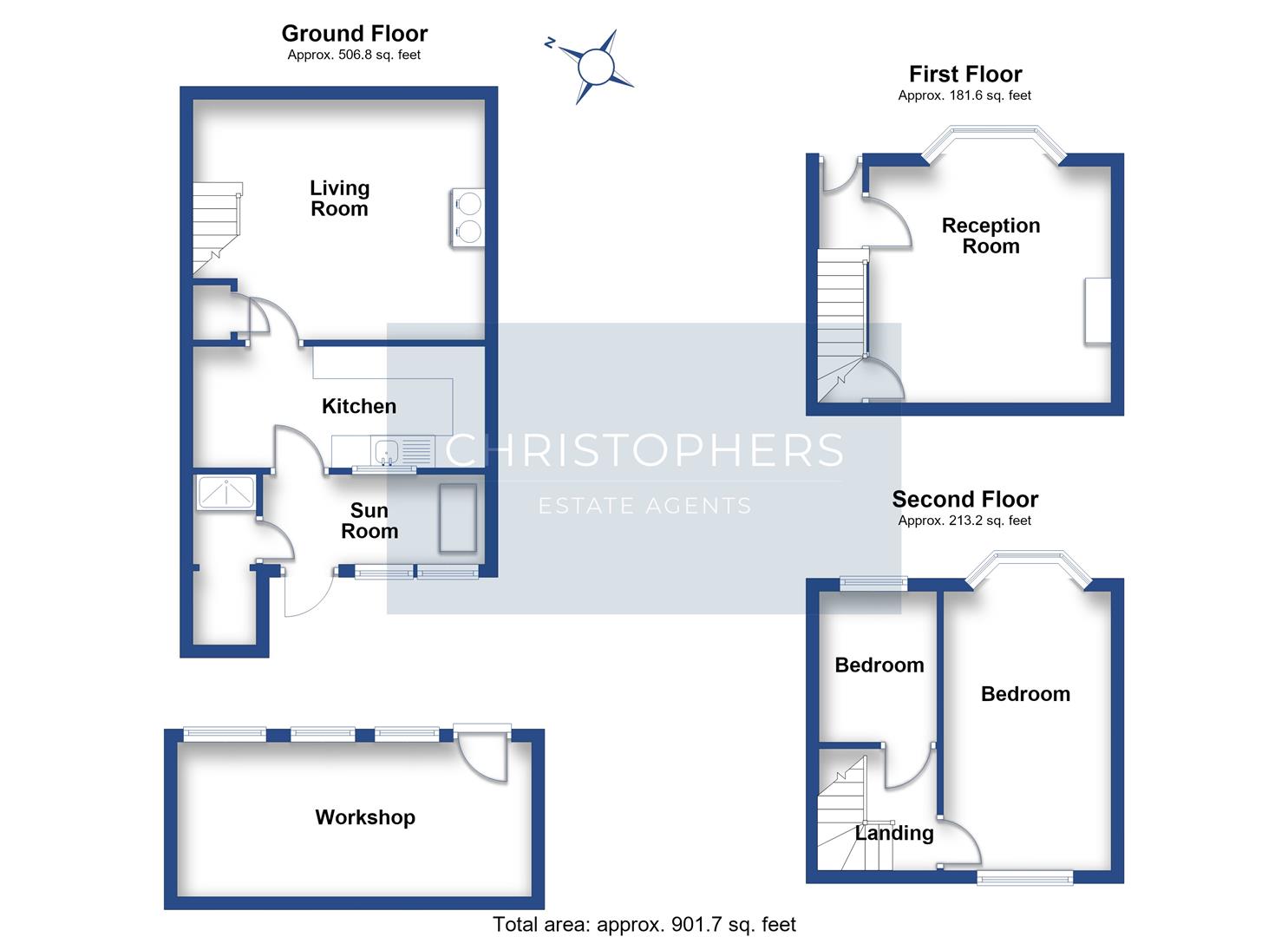 Thomas Street, Porthleven floorplan
