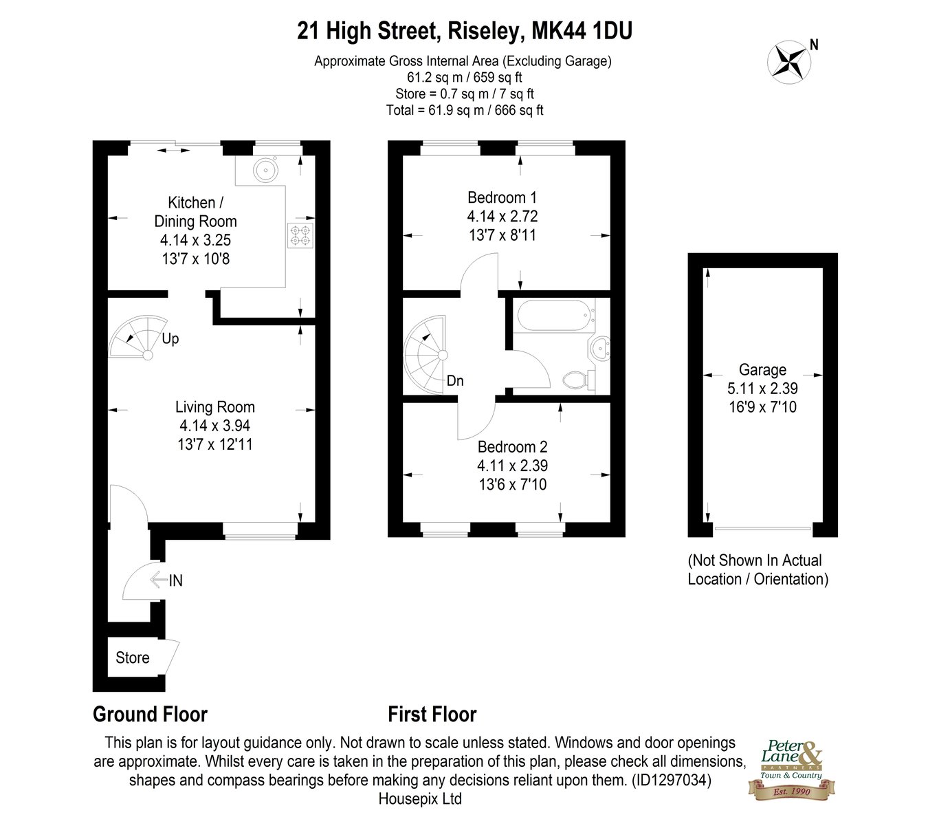 21, High Street, Bedford floorplan