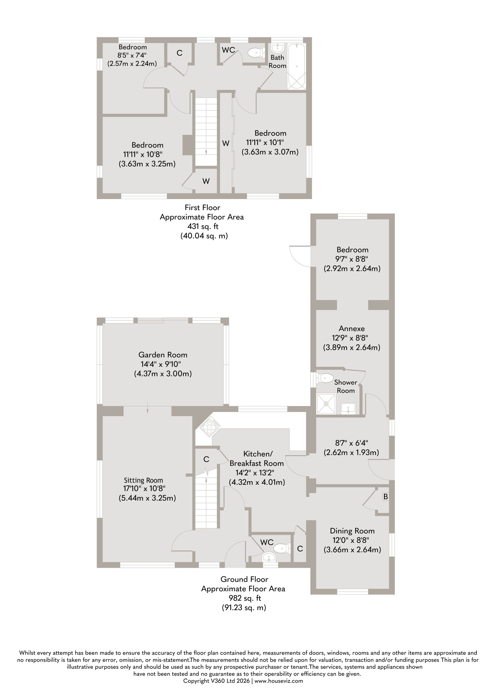 15 Old Town Way, Hunstanton floorplan
