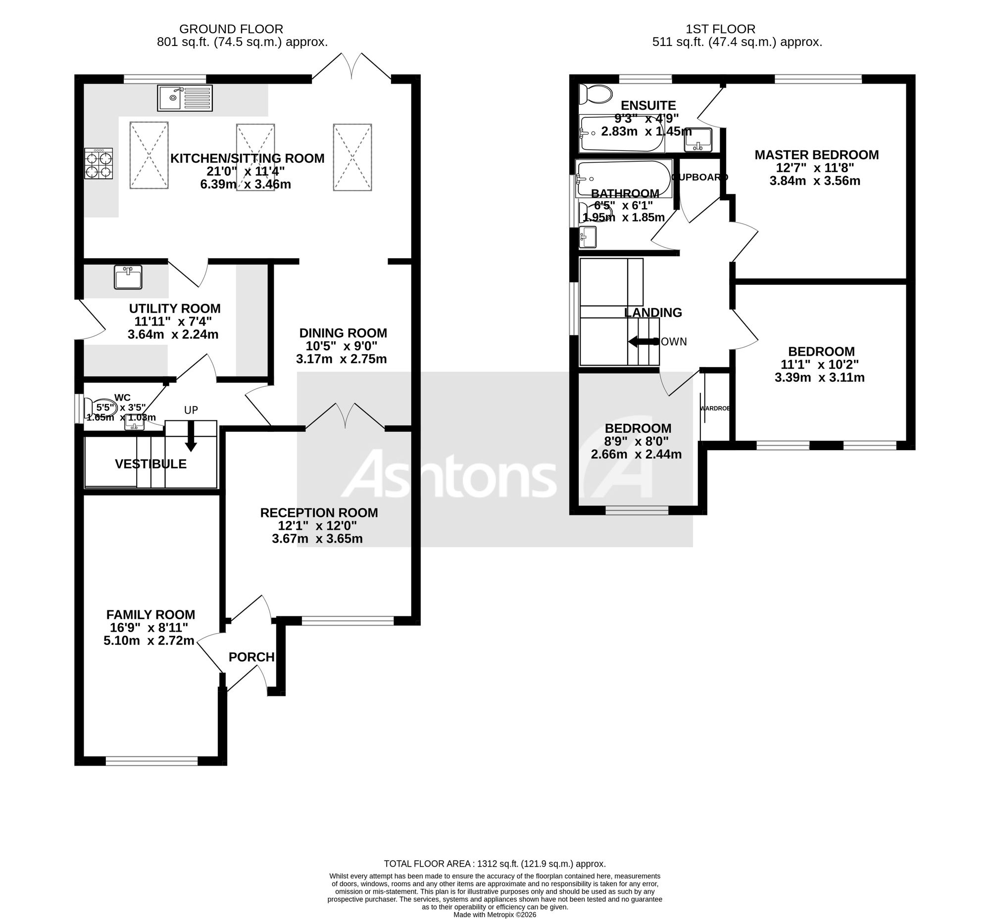21 Wokefield Way, St. Helens floorplan