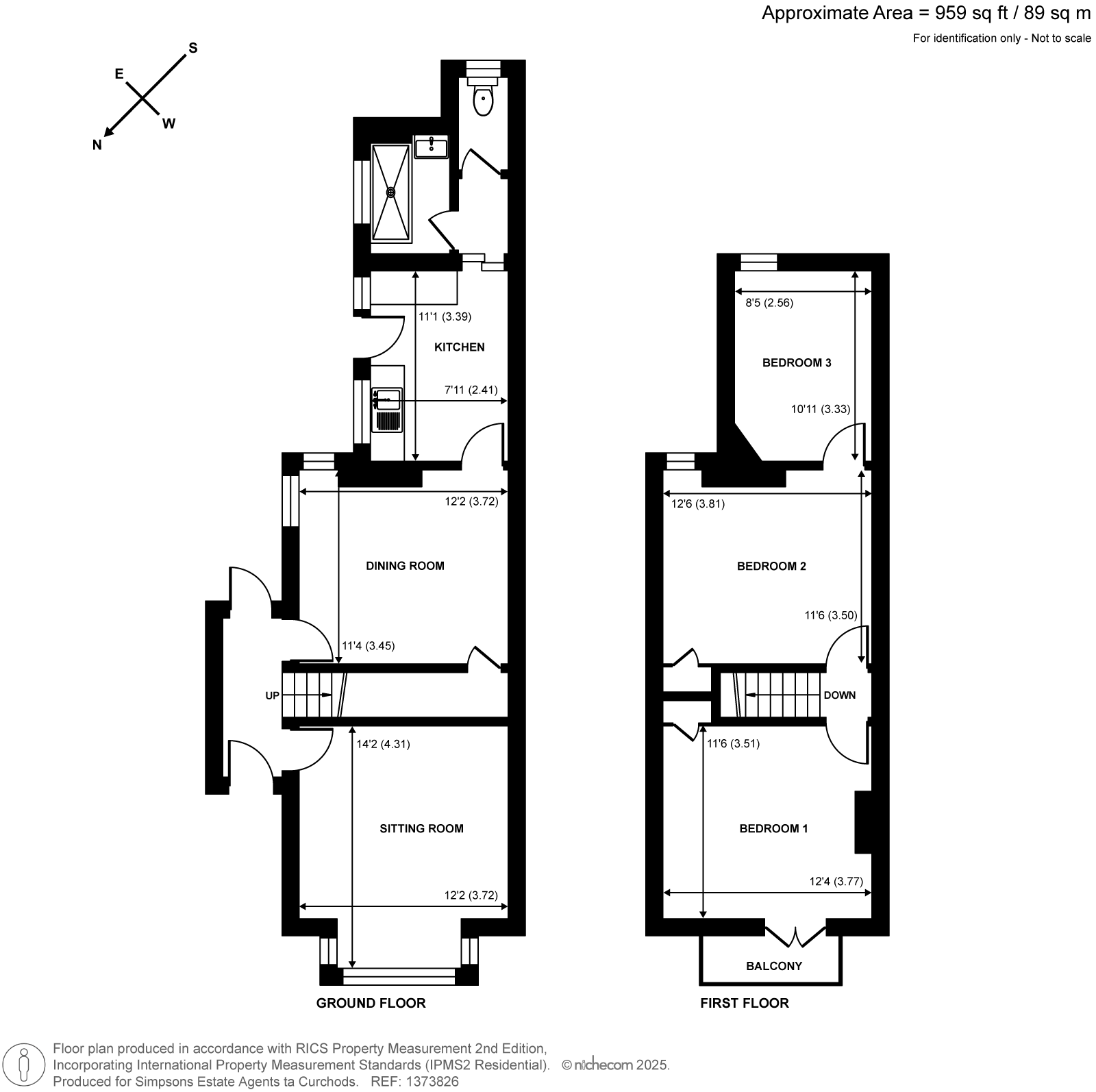13, Station Road, Cobham floorplan