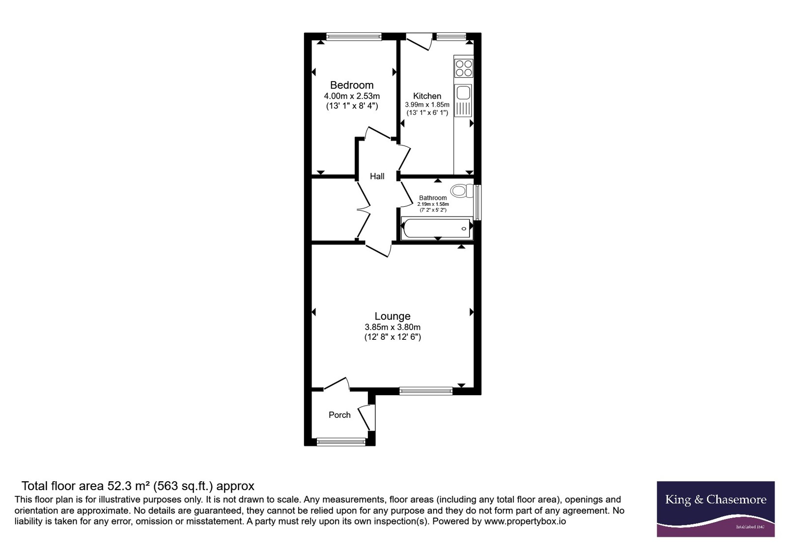 7, Oakwood Close, West Sussex floorplan