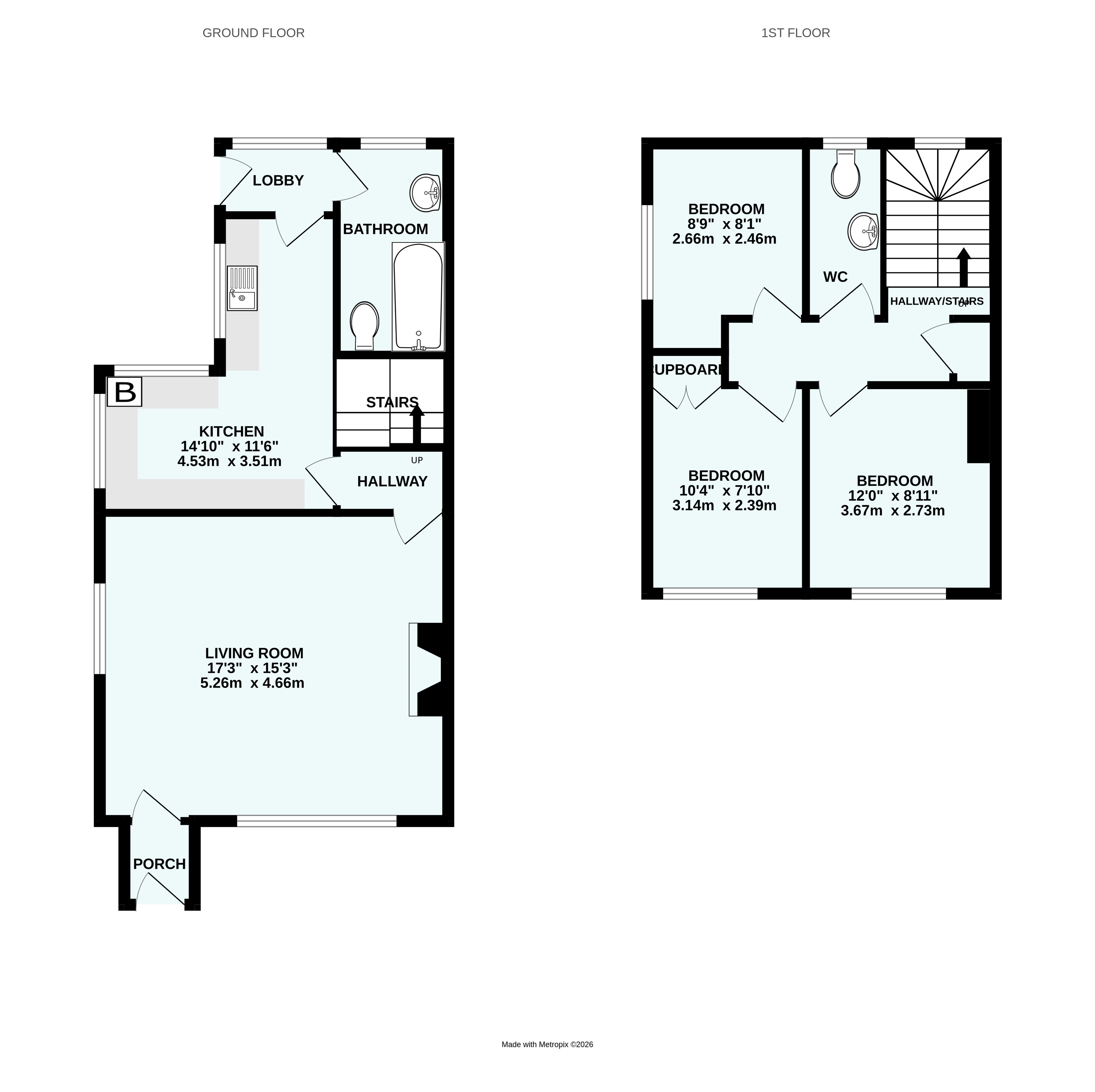 1, Barton Cottages, Exeter floorplan