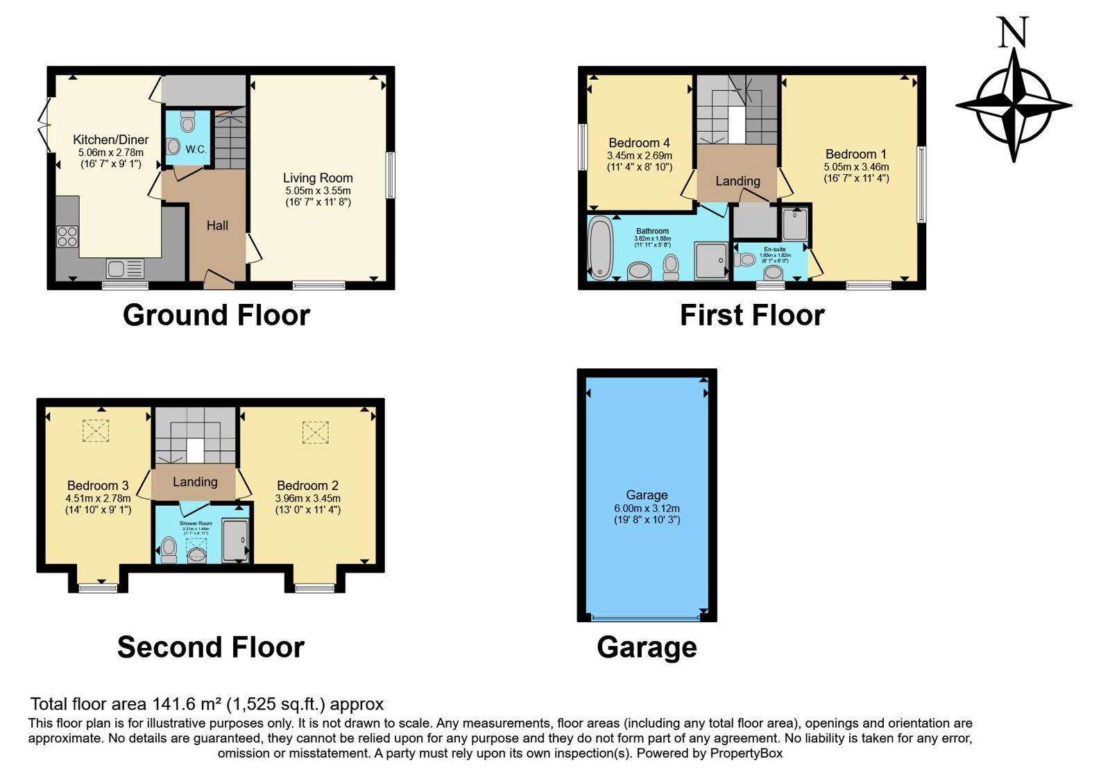52, Alfred King Close, Crewe floorplan