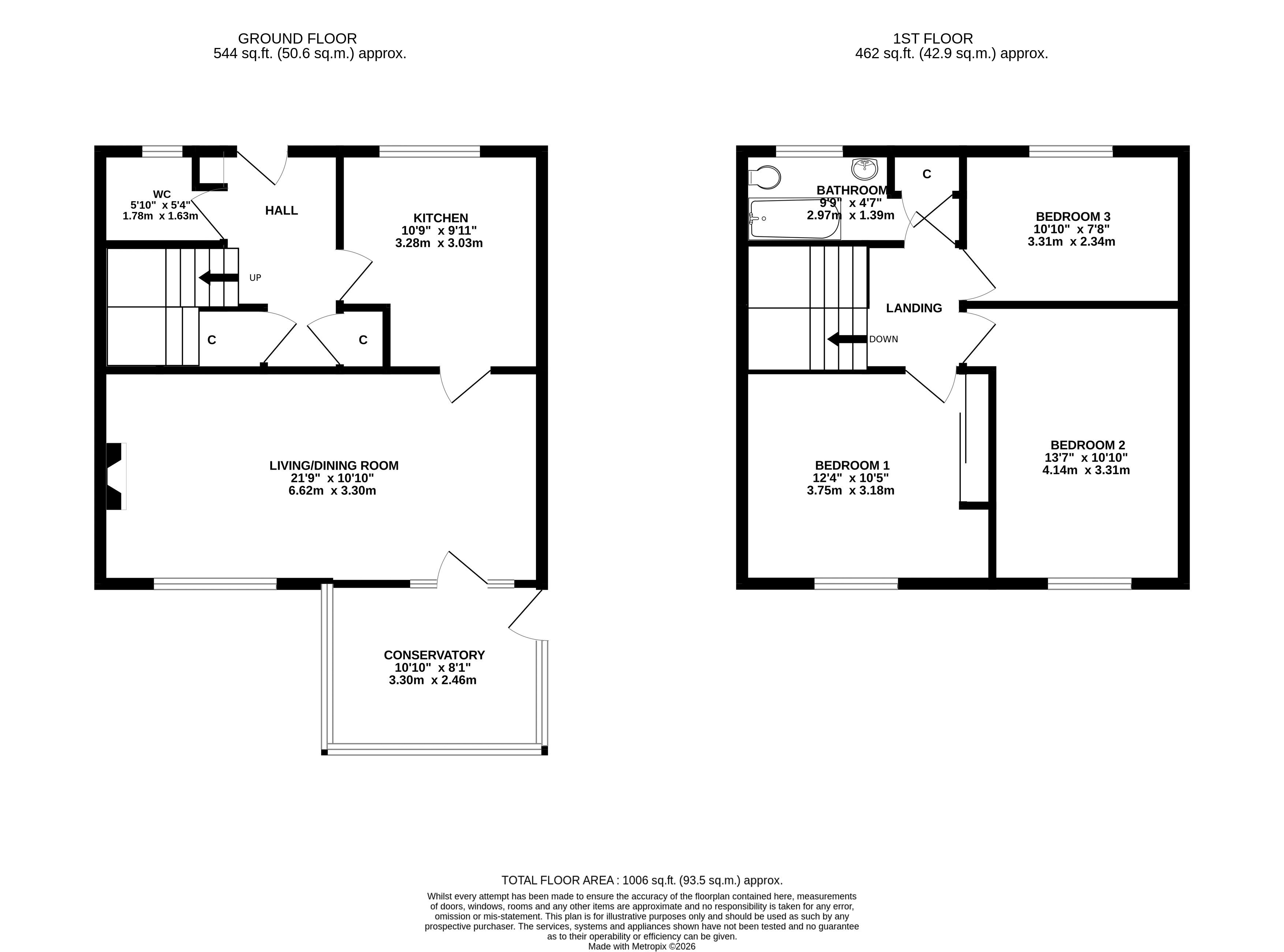 12, The Croft, Fakenham floorplan