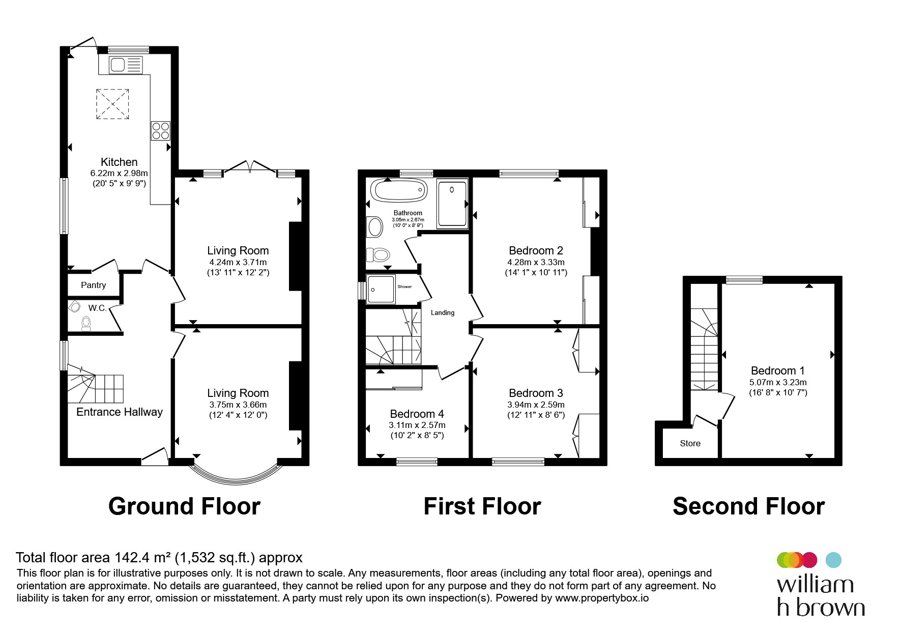 4, Bowman Road, Bradford floorplan